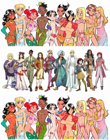 Prinsesas Disney Gender Bender cover