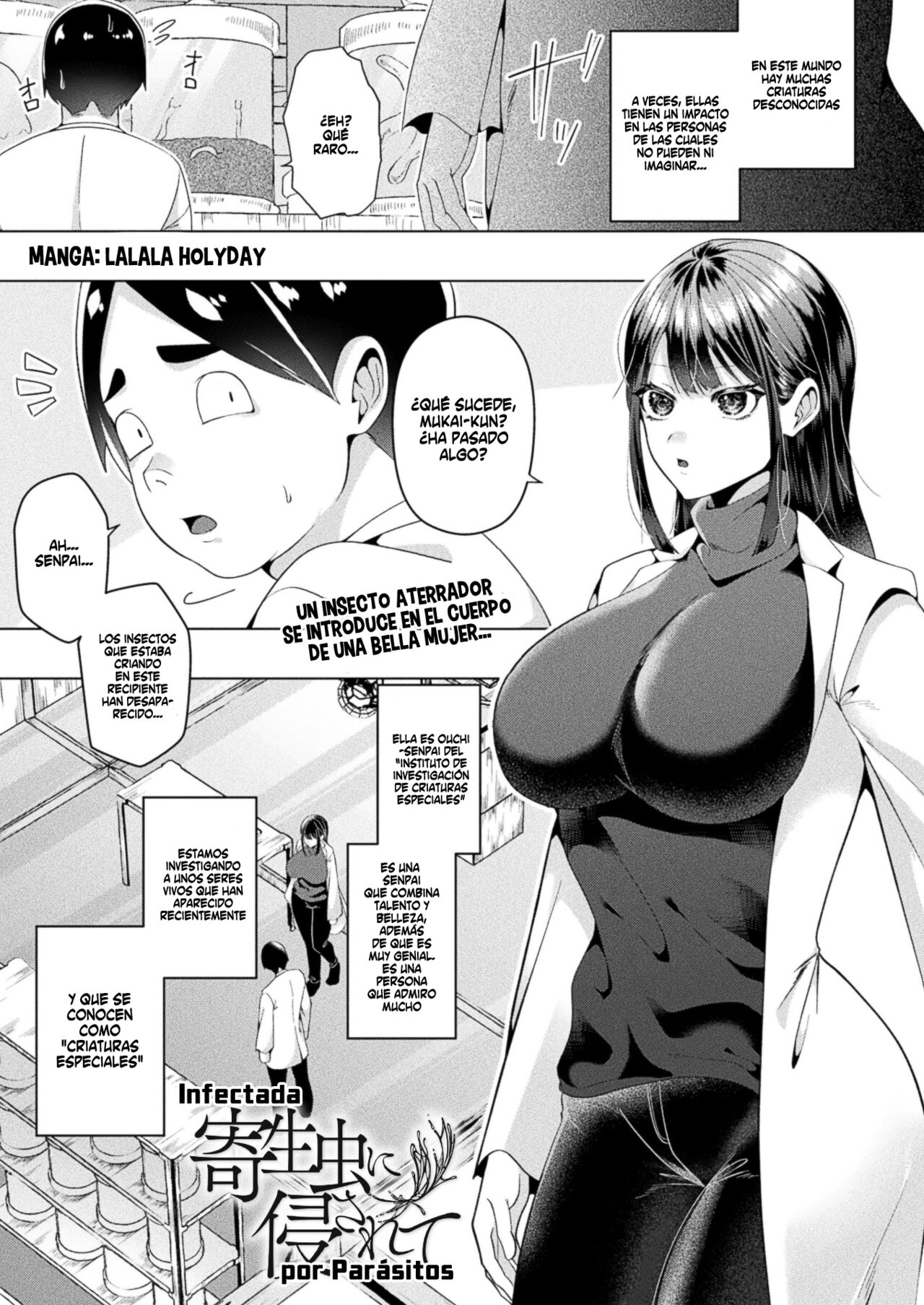 Kiseichu Ni Okasarete - Infectada por Parásitos page 1 full