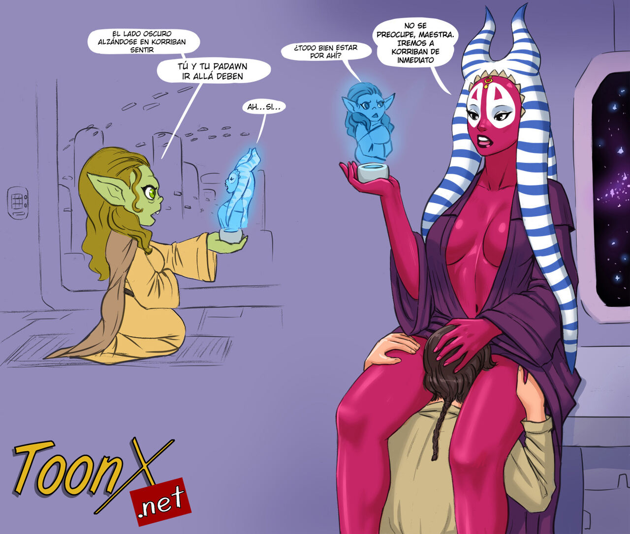 Togruta Jedi &amp; Her Padawan page 3 full