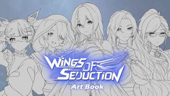 Wings of Seduction 魅惑之翼 少女的爆衣攻略 Artbook cover