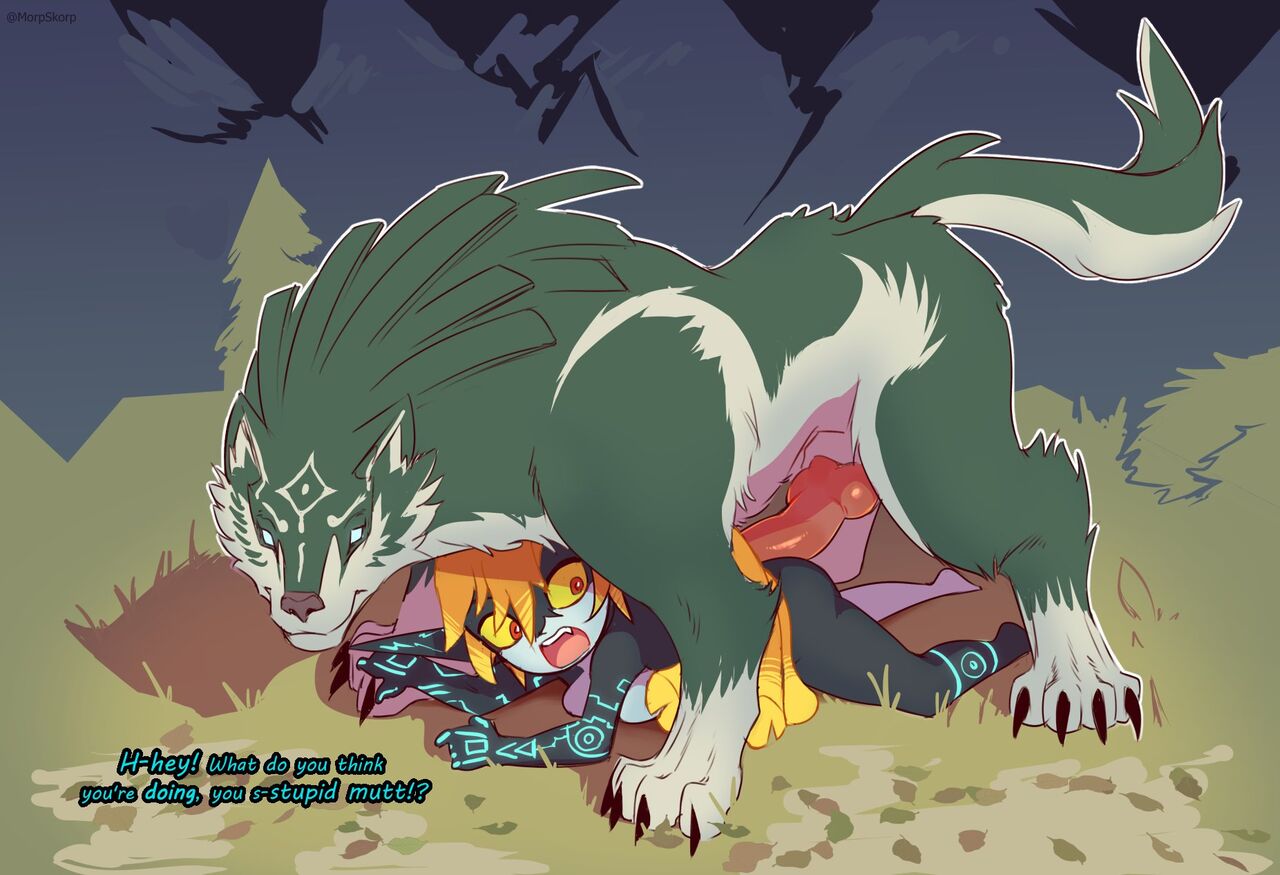 Midna x Wolf Link page 9 full