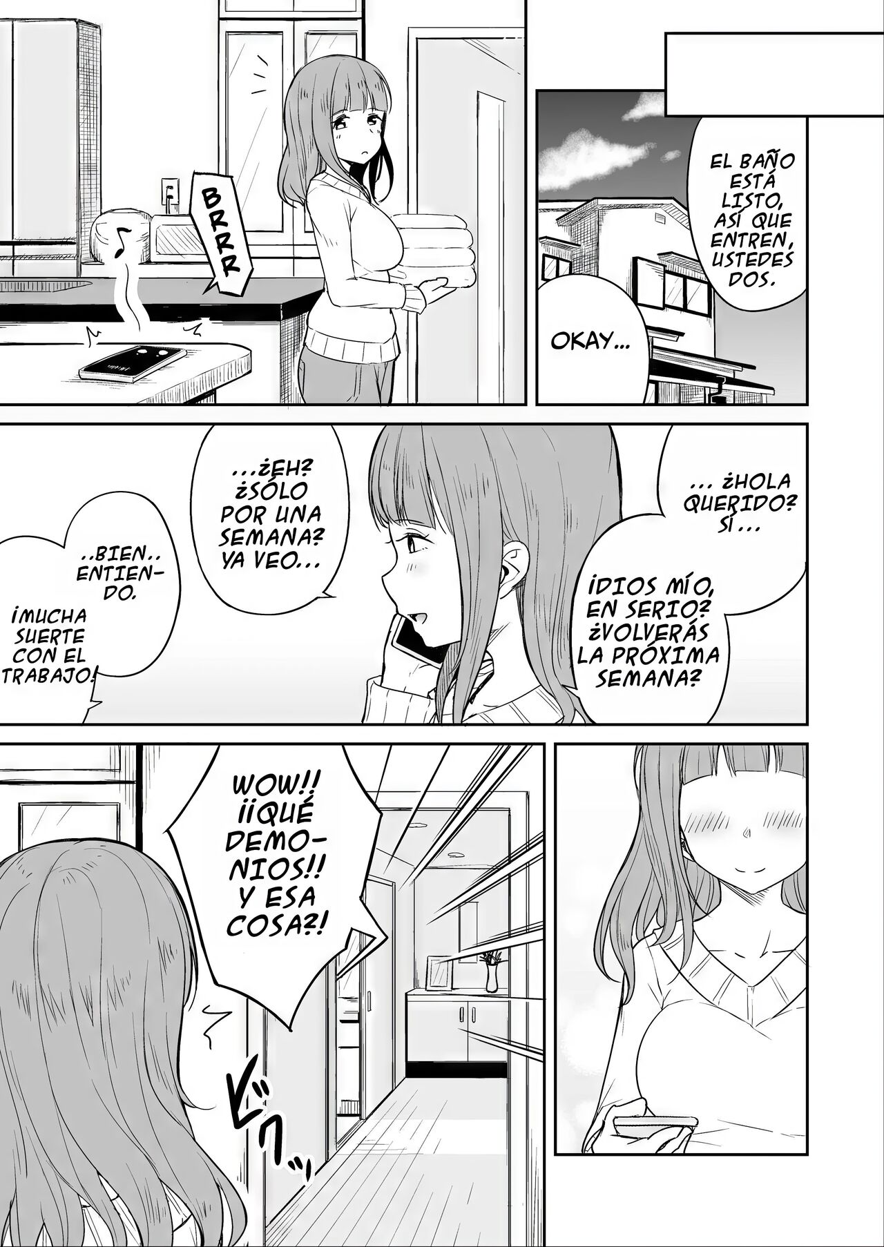 Musuko no Otomodachi to SeFri ni Narimashita | Me volvi la follamiga del amigo de mi hijo page 4 full