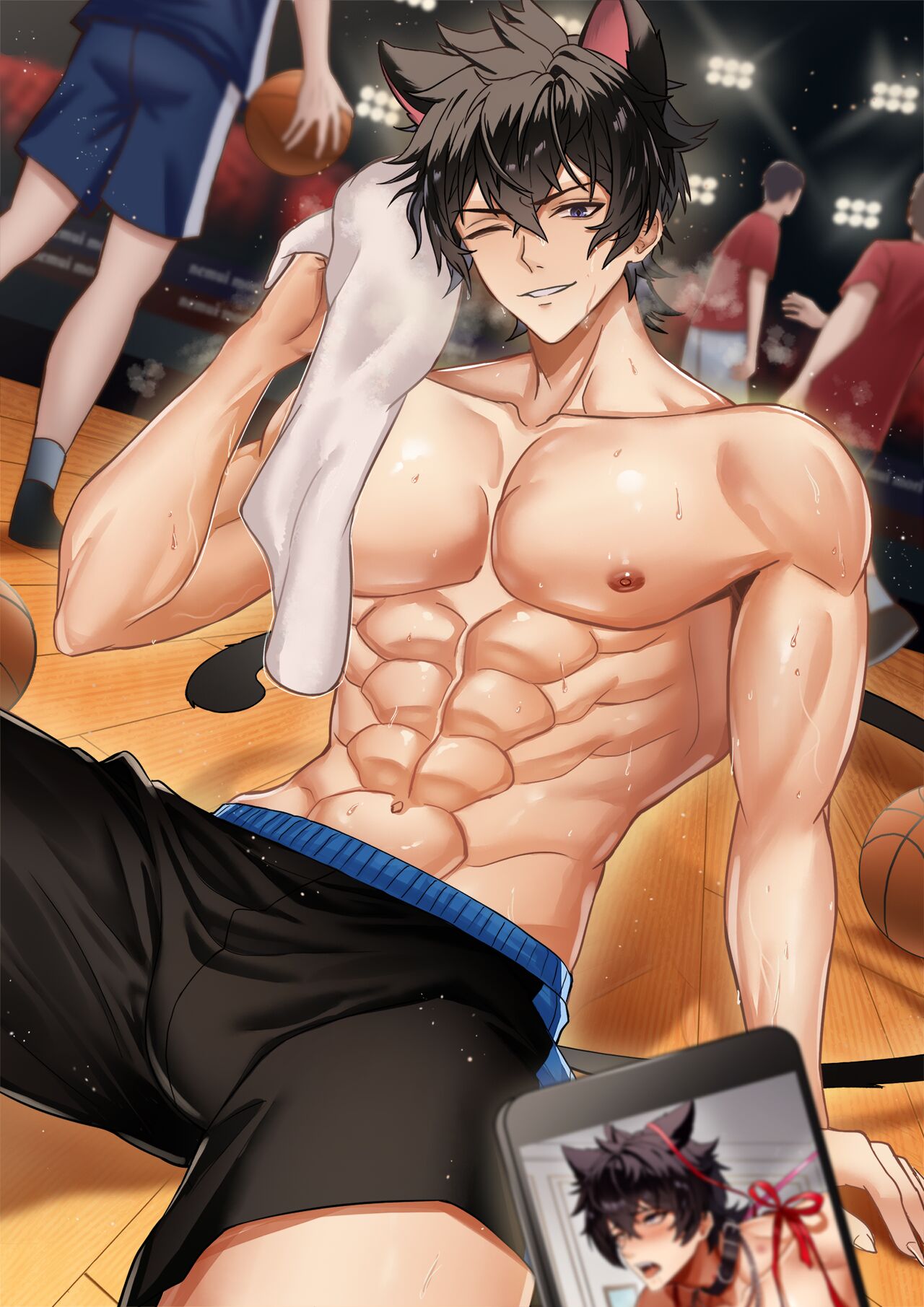 Extracurricular School - Basketball Player Mori page 7 full