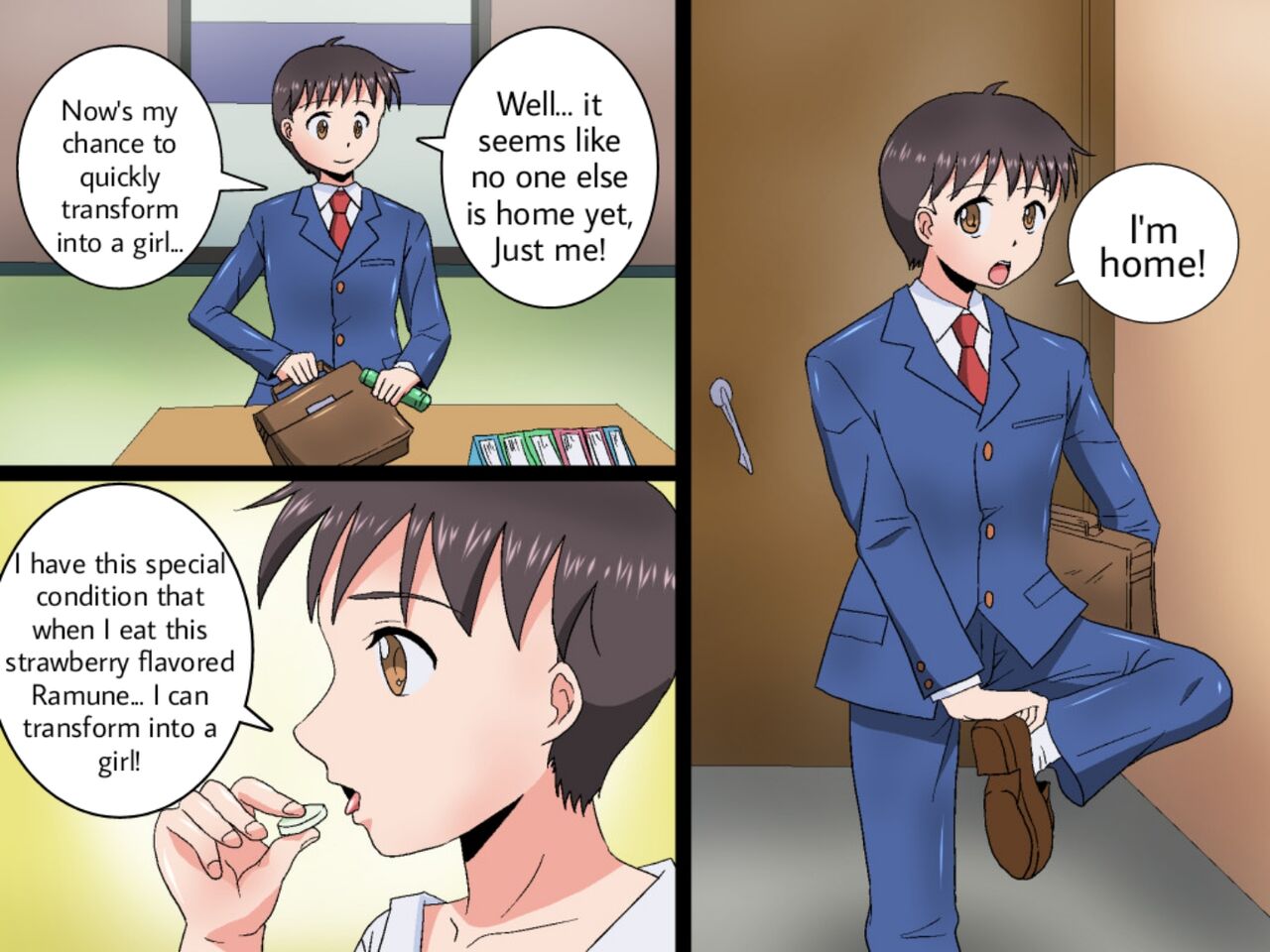 Boku wa Nyotaika Maman TS ~Seitenkan o Jiyuu ni Dekiru Boku ga Yaritai Houdai ni Ecchi Shite Haramu Hanashi page 3 full