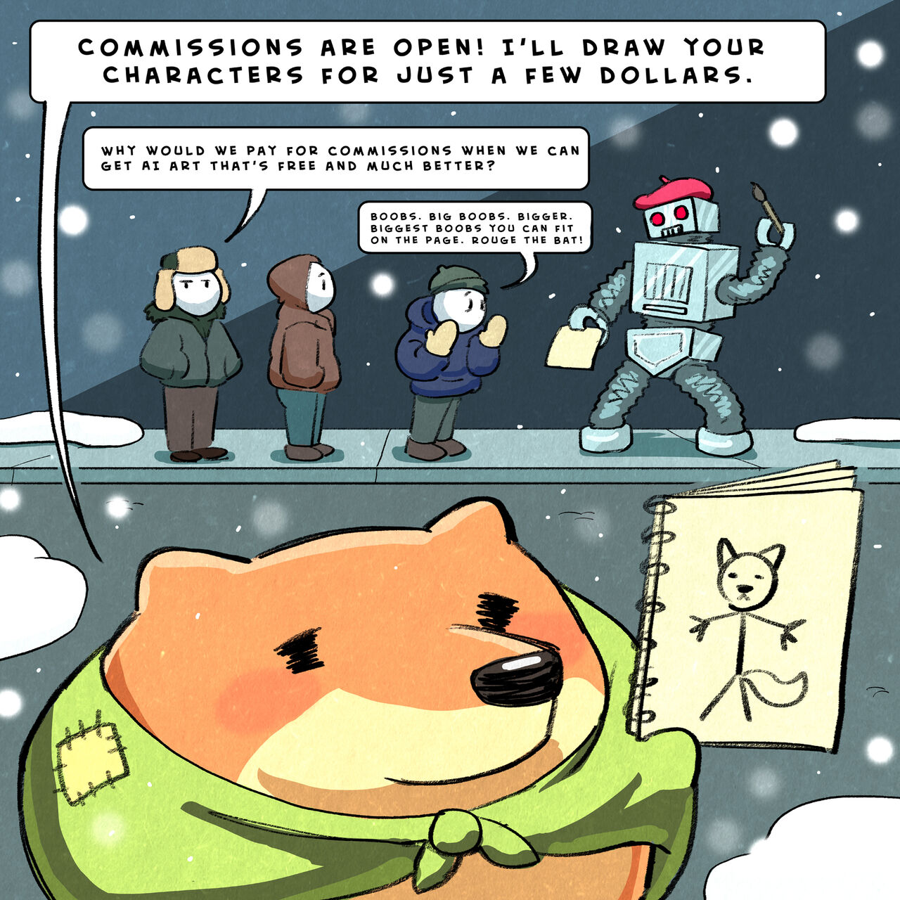SugSlimic superemdog deersun October Nights - Art archive Discord Patreon content page 10 full