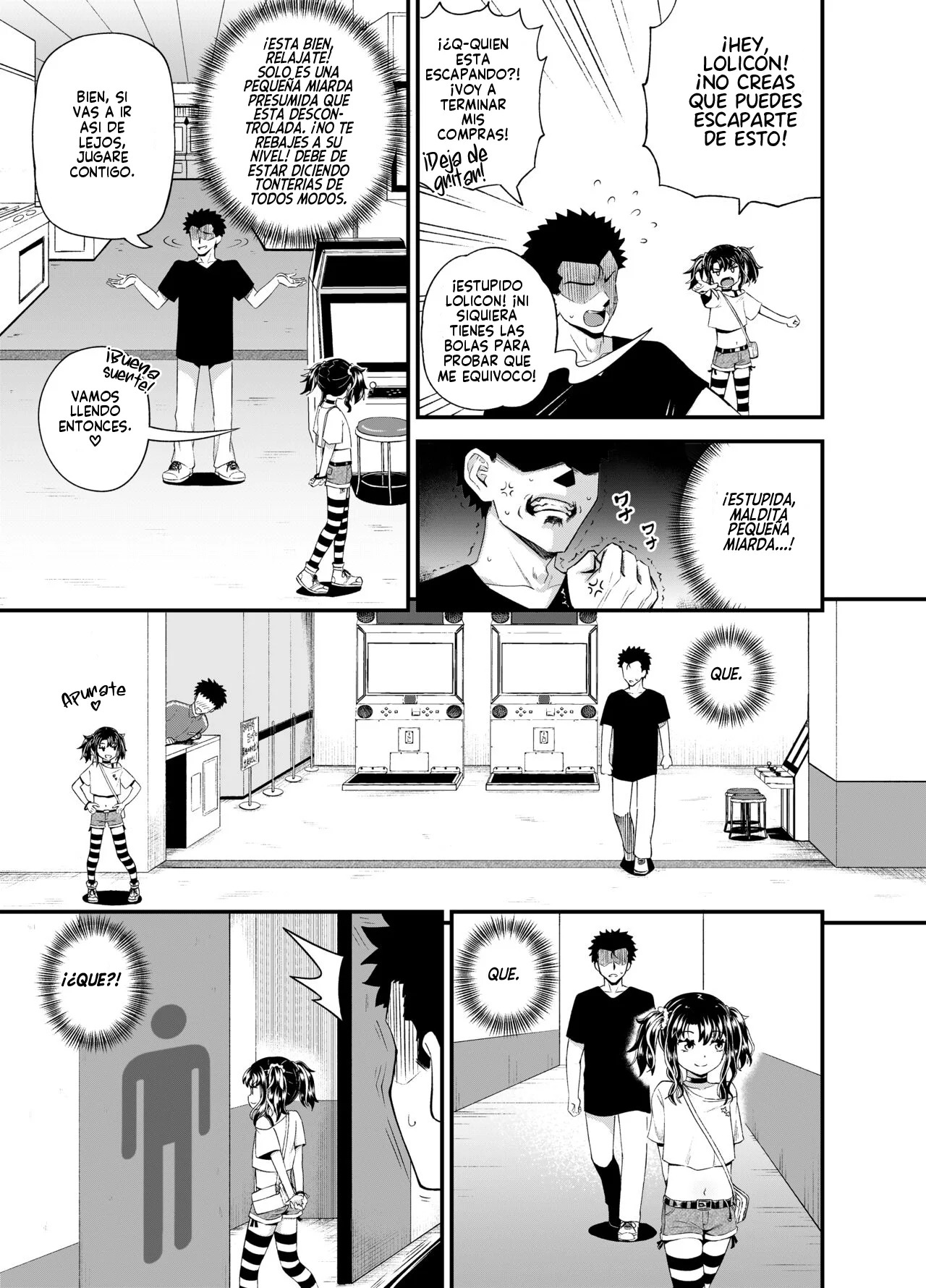 Uwa, mesugaki tsuyoi! | ¡Mierda, Esta Mesugaki es Demasiado Poderosa! page 9 full