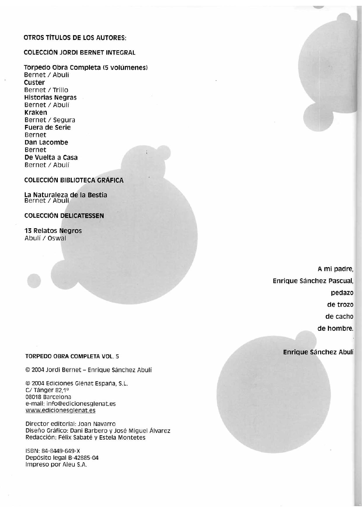 Torpedo - Obra Completa #5 page 3 full