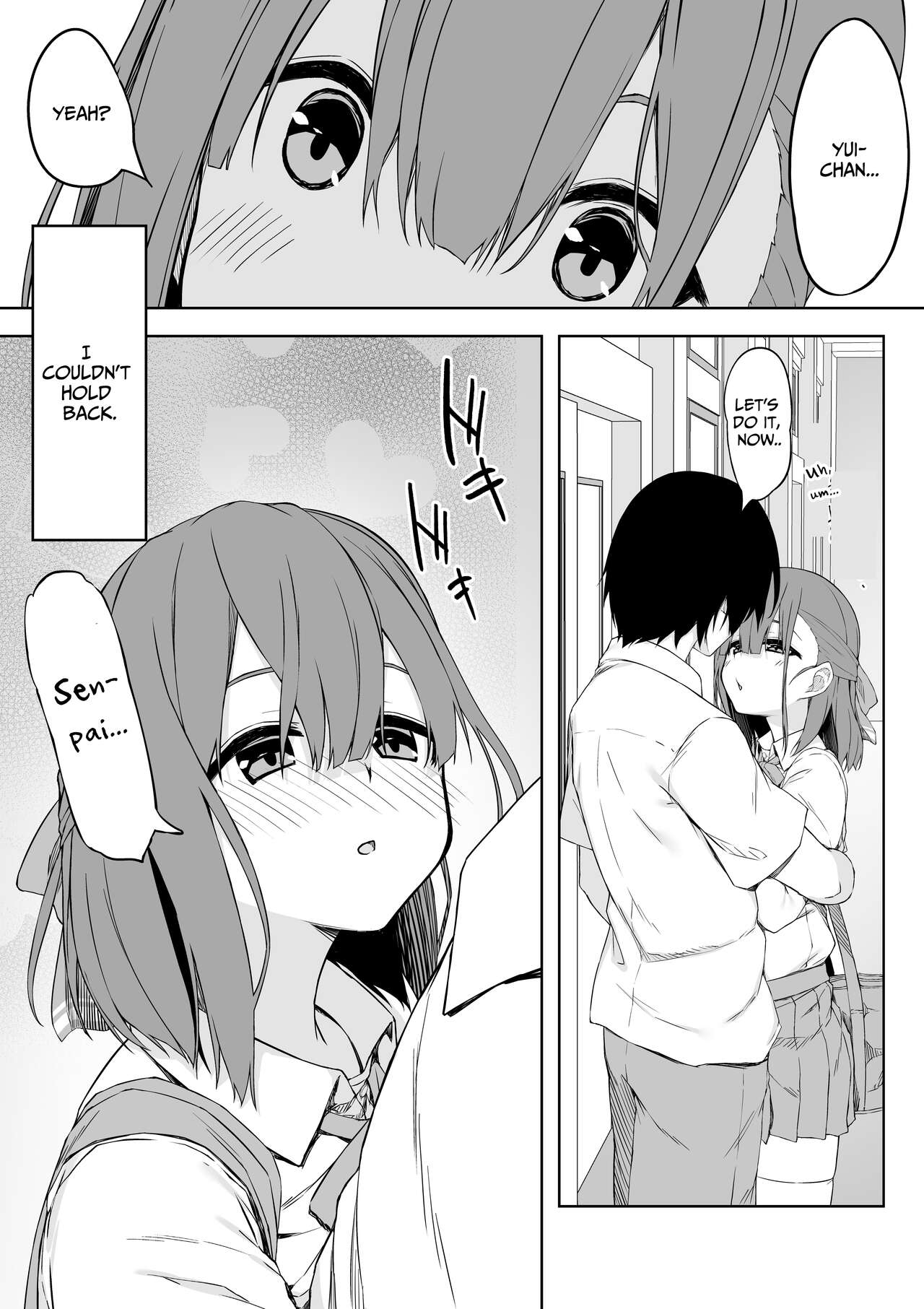 Kouhai-chan to Love Love Sex!! | Lovey-Dovey Sex With Yui!! page 5 full