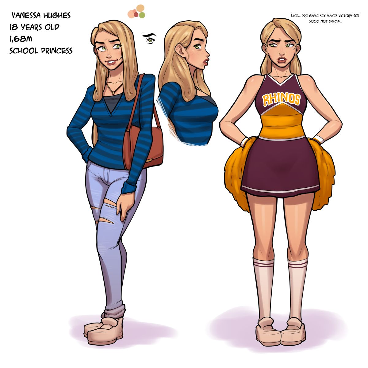 Vanessa &amp; Nadia Hughes page 2 full