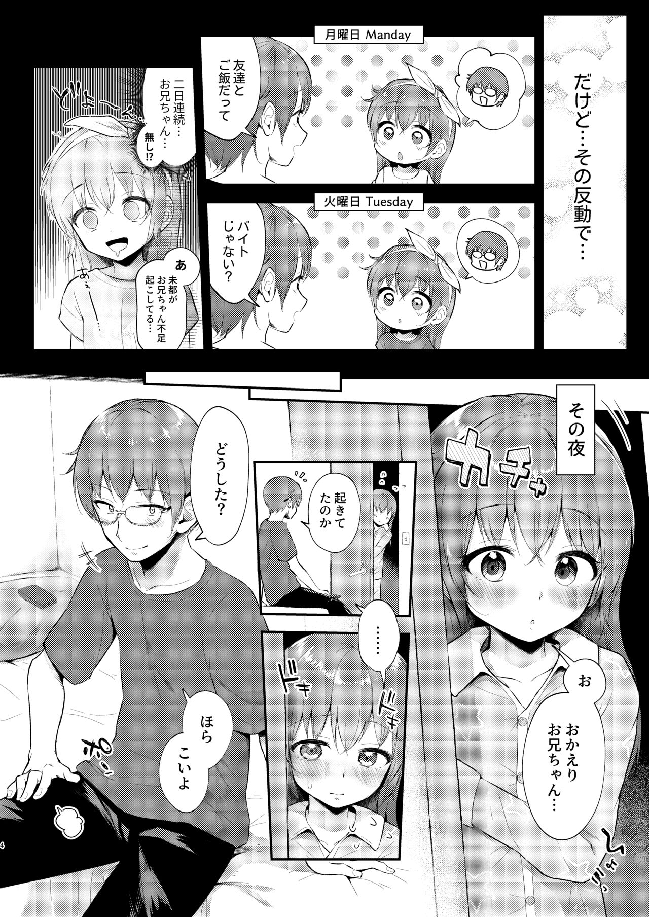 Imouto-chan wa rei rei rei retai…? page 4 full