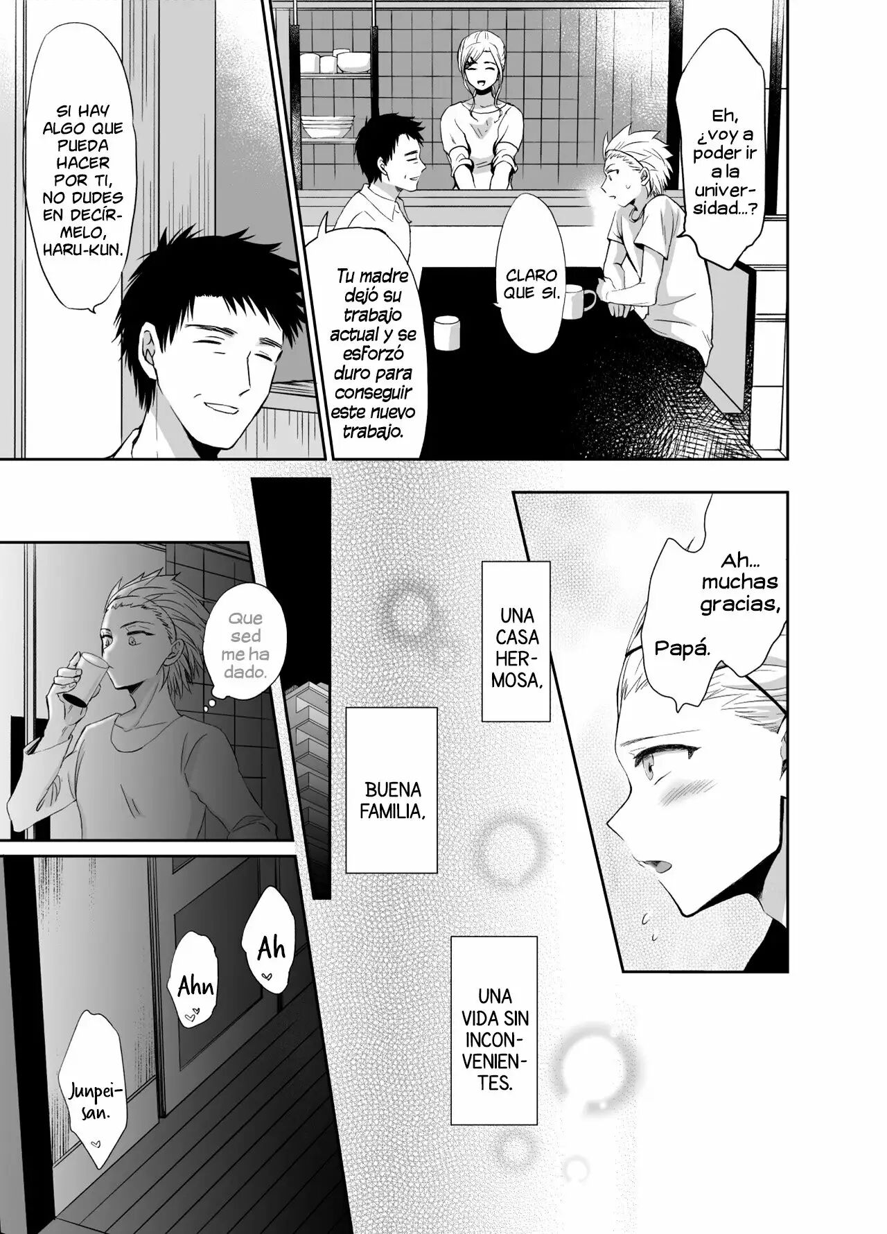 Soy Heterosexual Pero Mi Padrastro Me Convirtio en su Mujer 1 y 2 page 9 full