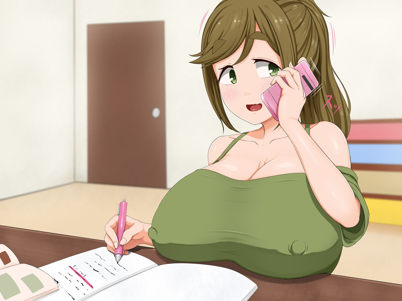 Nipple Monster: Olive page 2 full