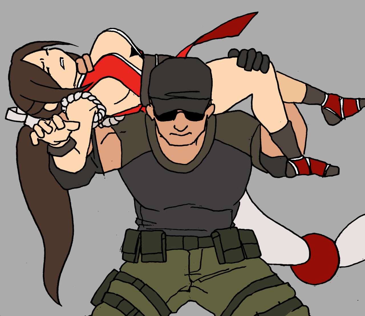 Mai Shiranui VS. Clark Still page 5 full