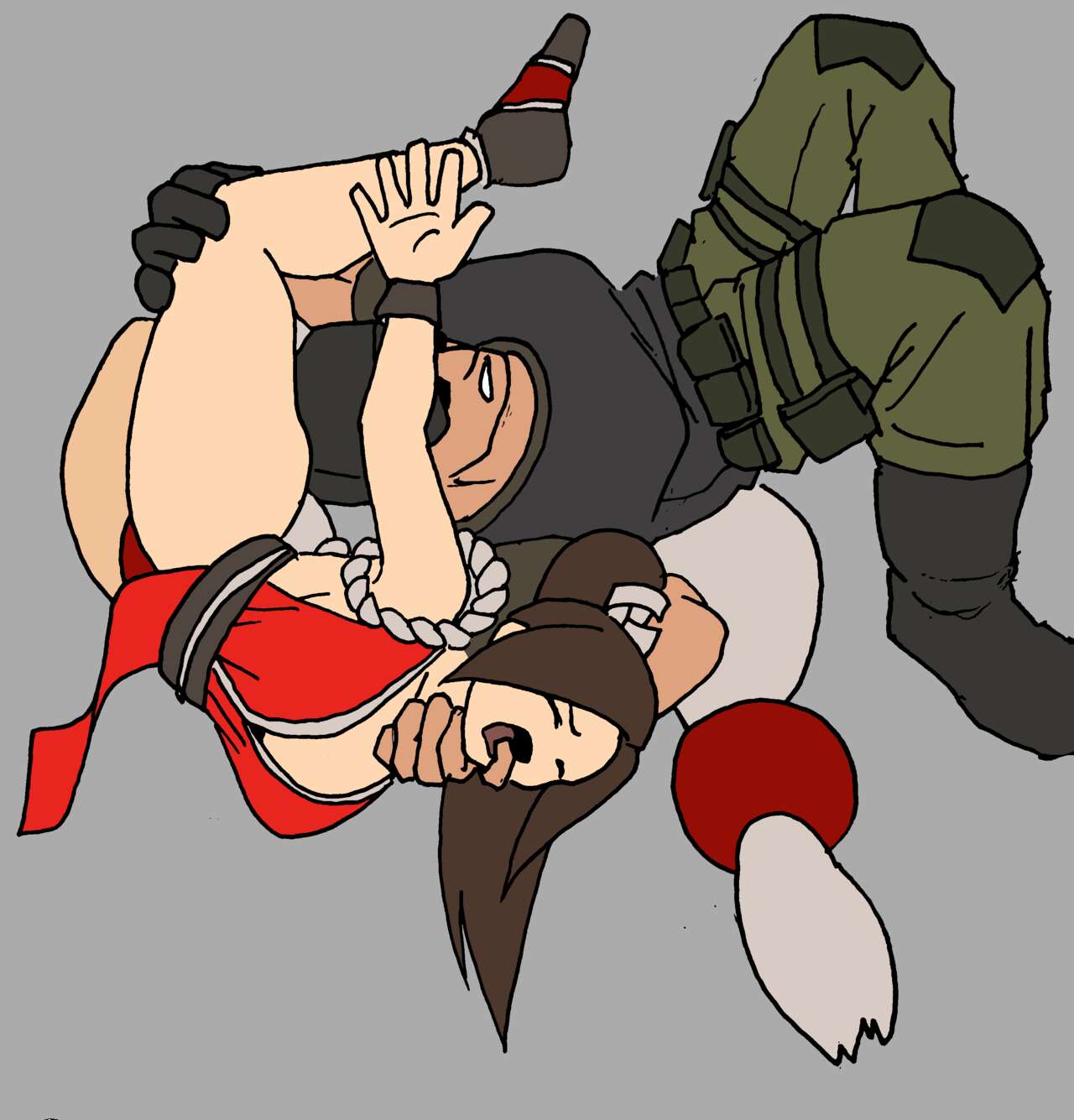 Mai Shiranui VS. Clark Still page 6 full