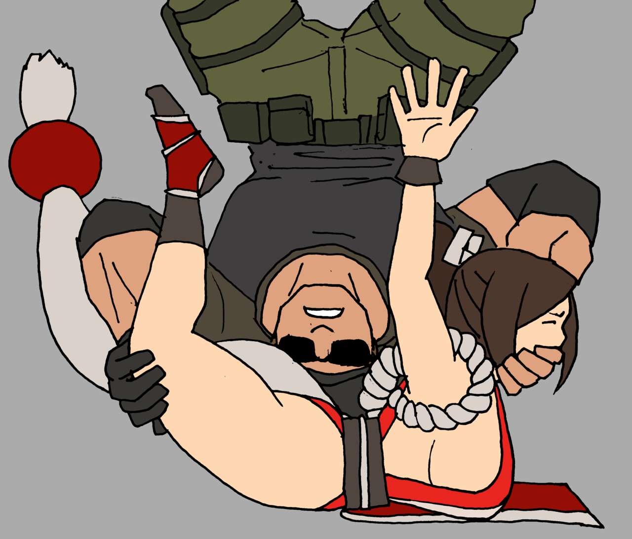 Mai Shiranui VS. Clark Still page 7 full
