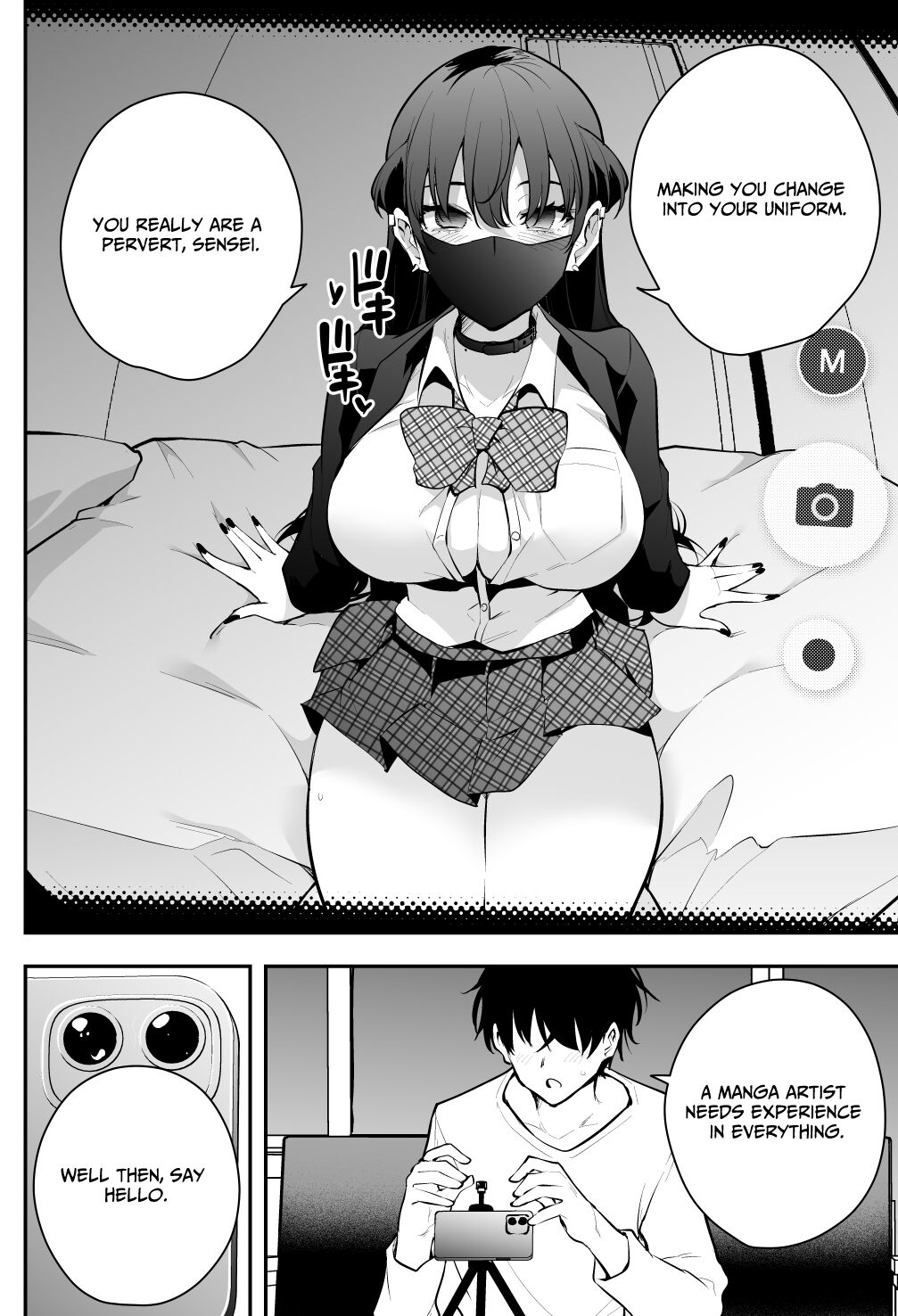 Uchi ni Sumitsuita Yandere Kanojo wa Yottara Sugoi Setsu | The Story of a Manga Artist Who Was Imprisoned by a Strange High School Girl ~EXTRA~ page 6 full