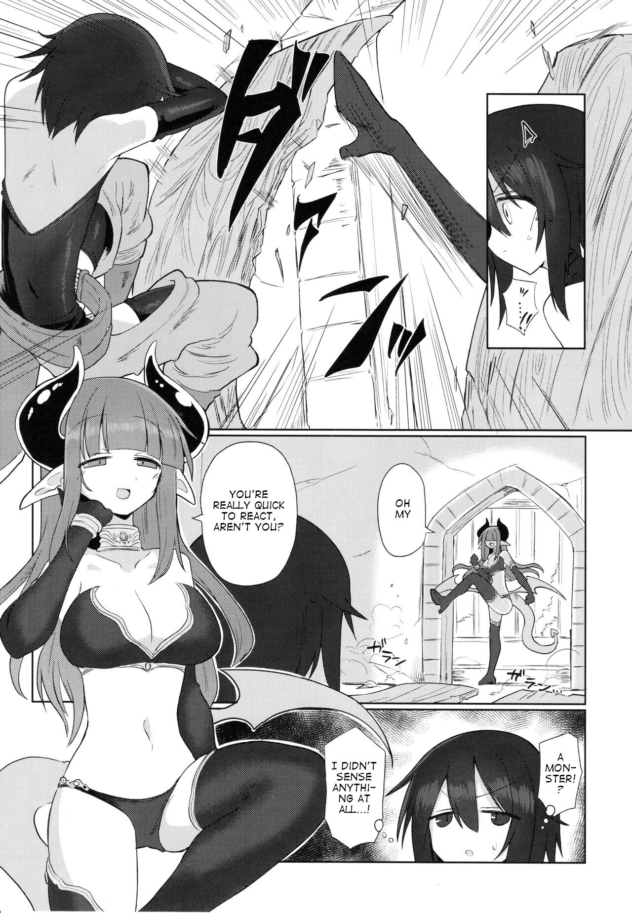 Onna Inma Dakara Onna Bokensha Osou Ne!! page 4 full