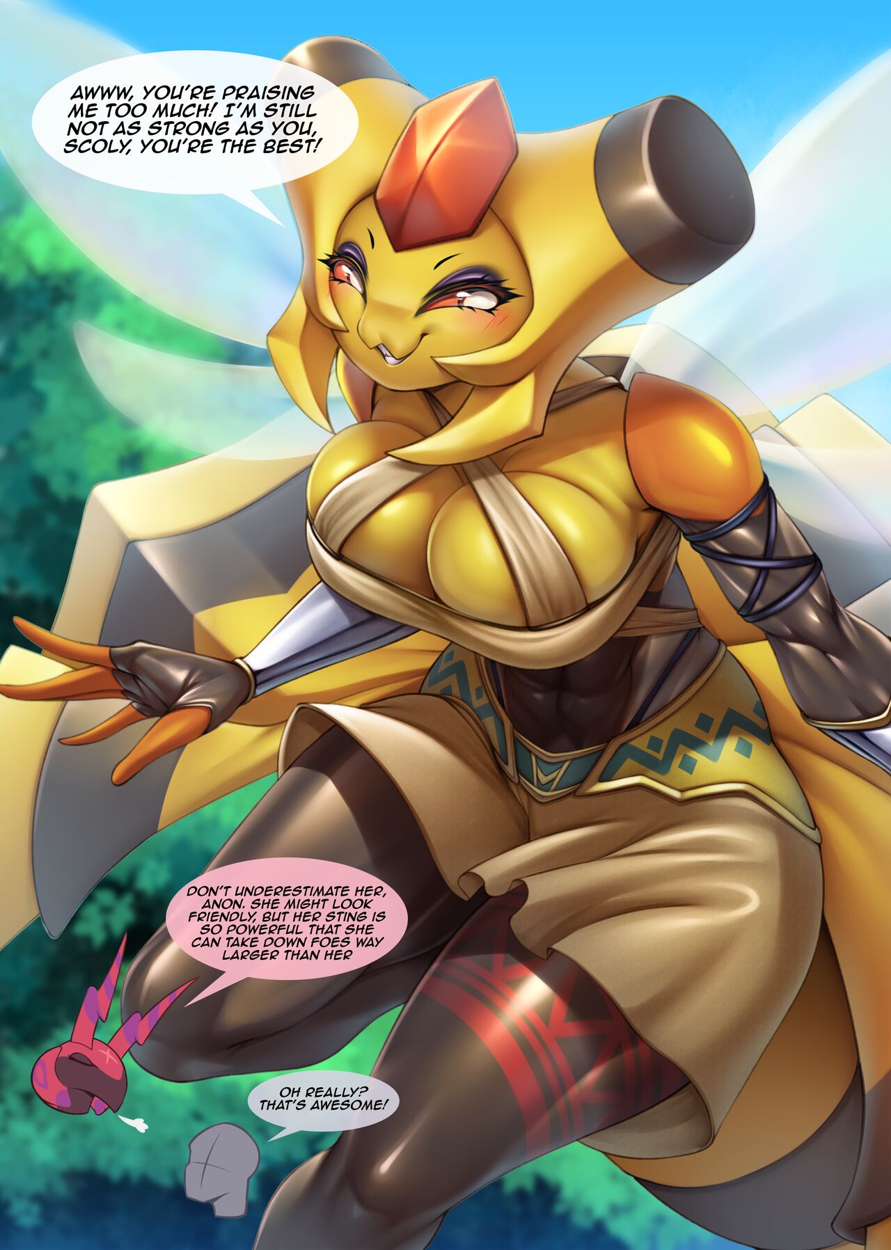 Amazoness Vespiqueen page 2 full