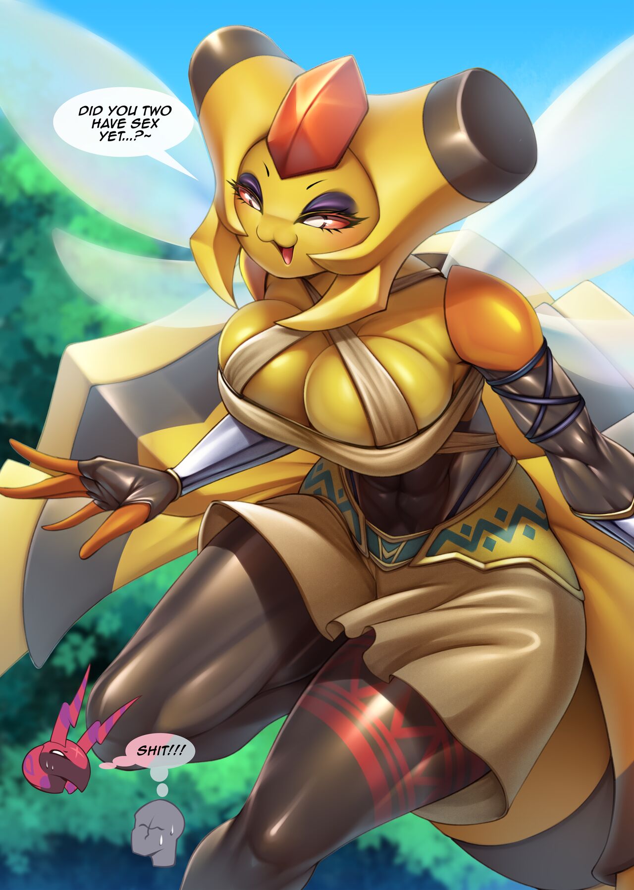 Amazoness Vespiqueen page 3 full