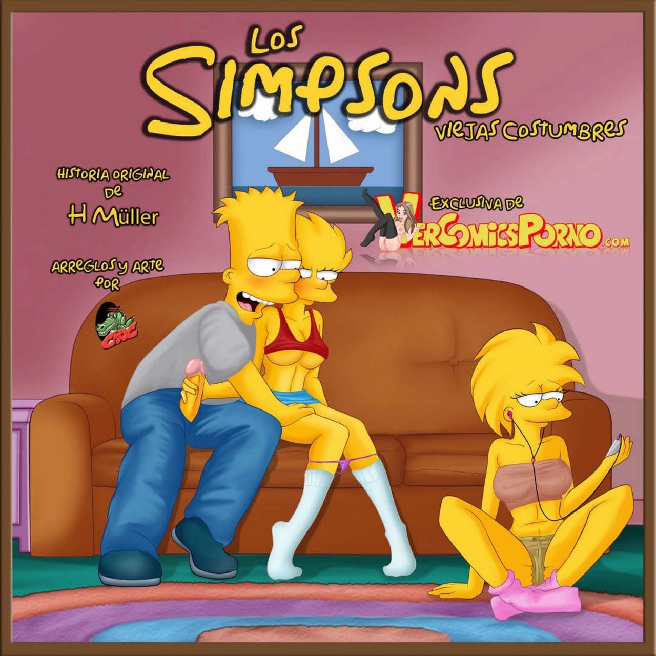 The Simpsons - Old Habits 1 - 9 page 1 full