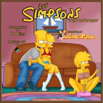 The Simpsons - Old Habits 1 - 9 cover