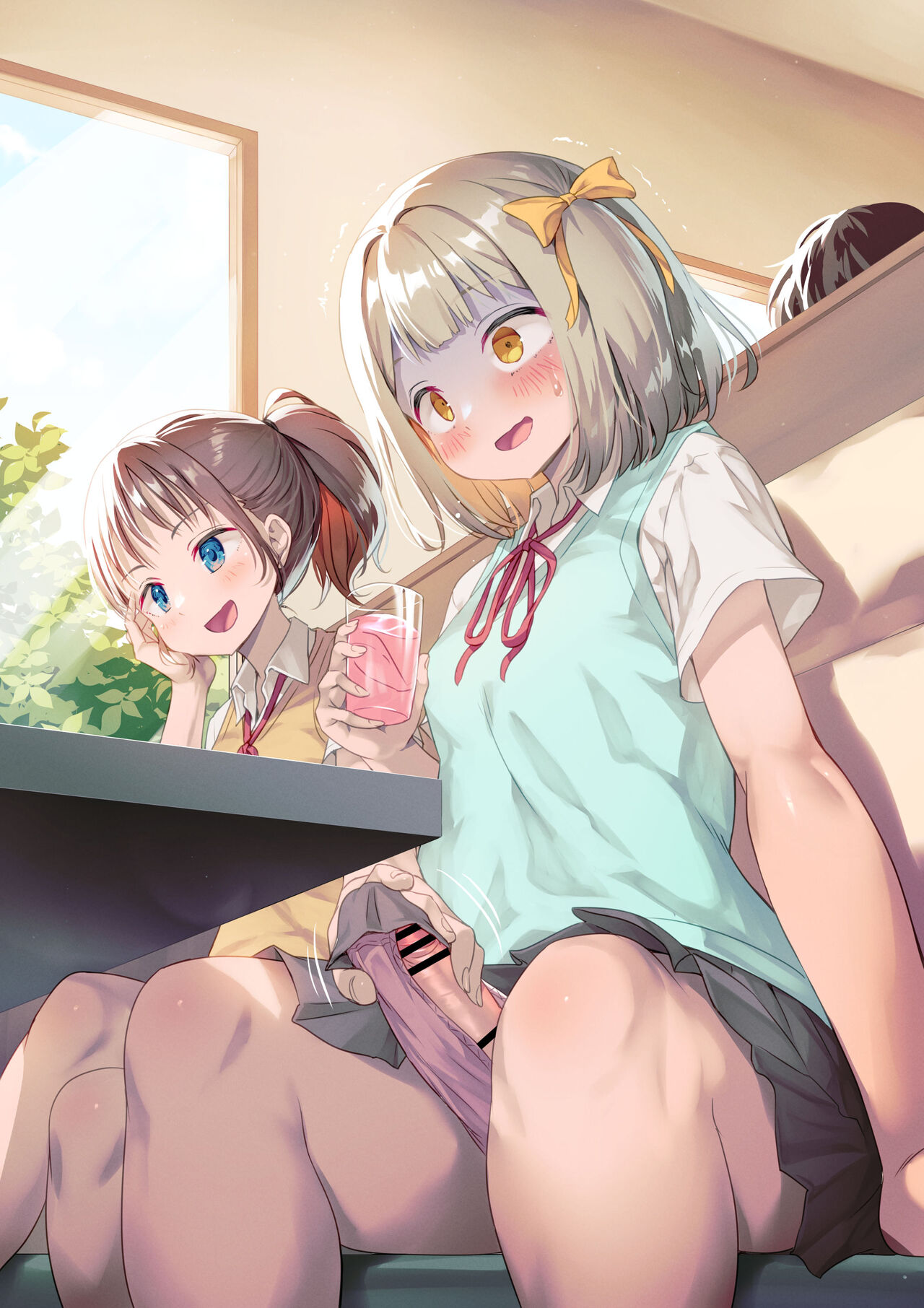 FamiRes de Ijirarechau Futanari-chan page 4 full