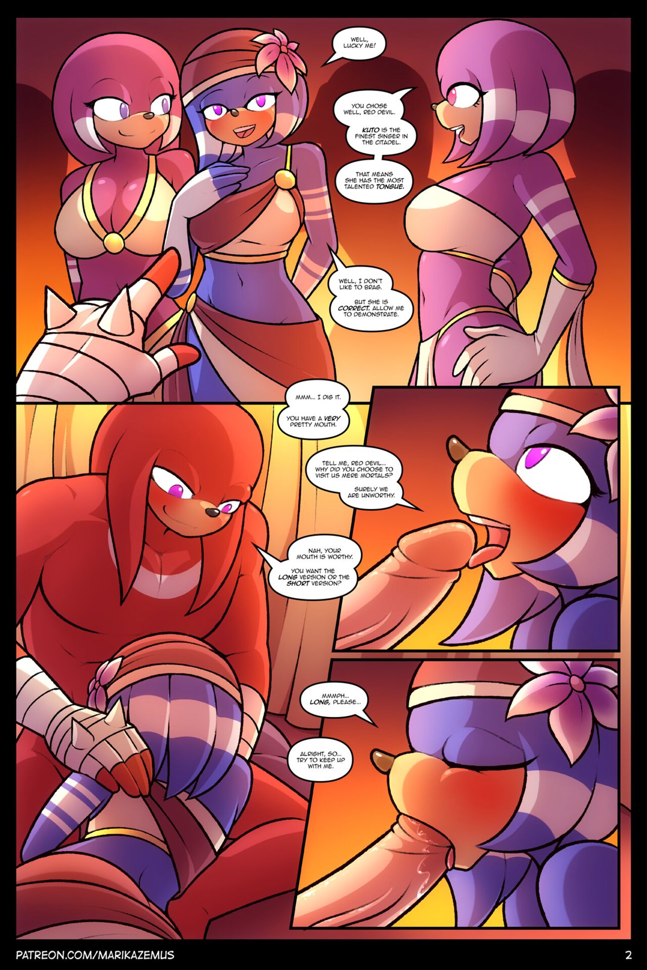Sonic Boom: Echidna Nights page 2 full