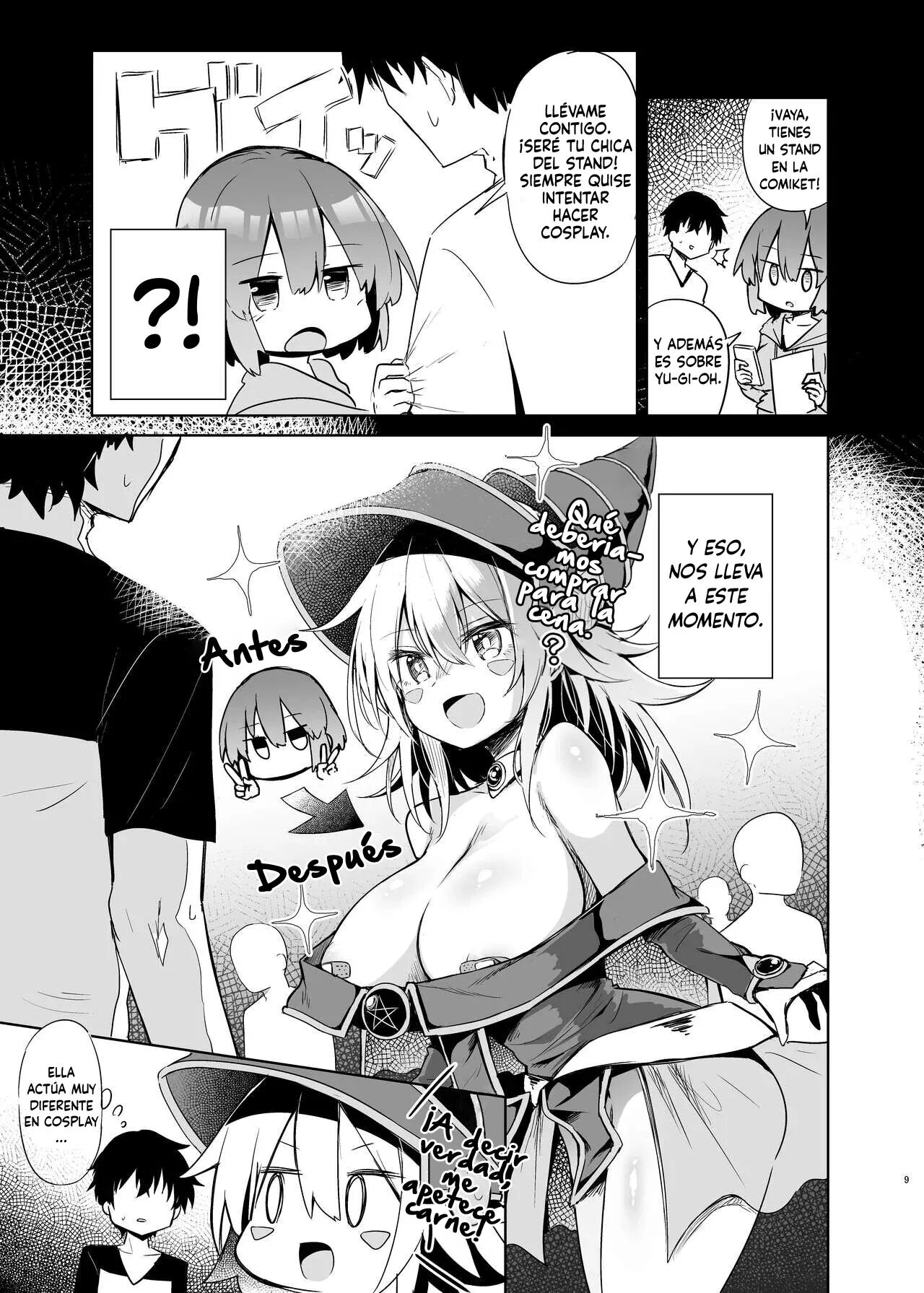 Black Magician Girl Cosplayer to Off-Pako Sex | Follando a una Cosplayer de La Maga Oscura page 9 full