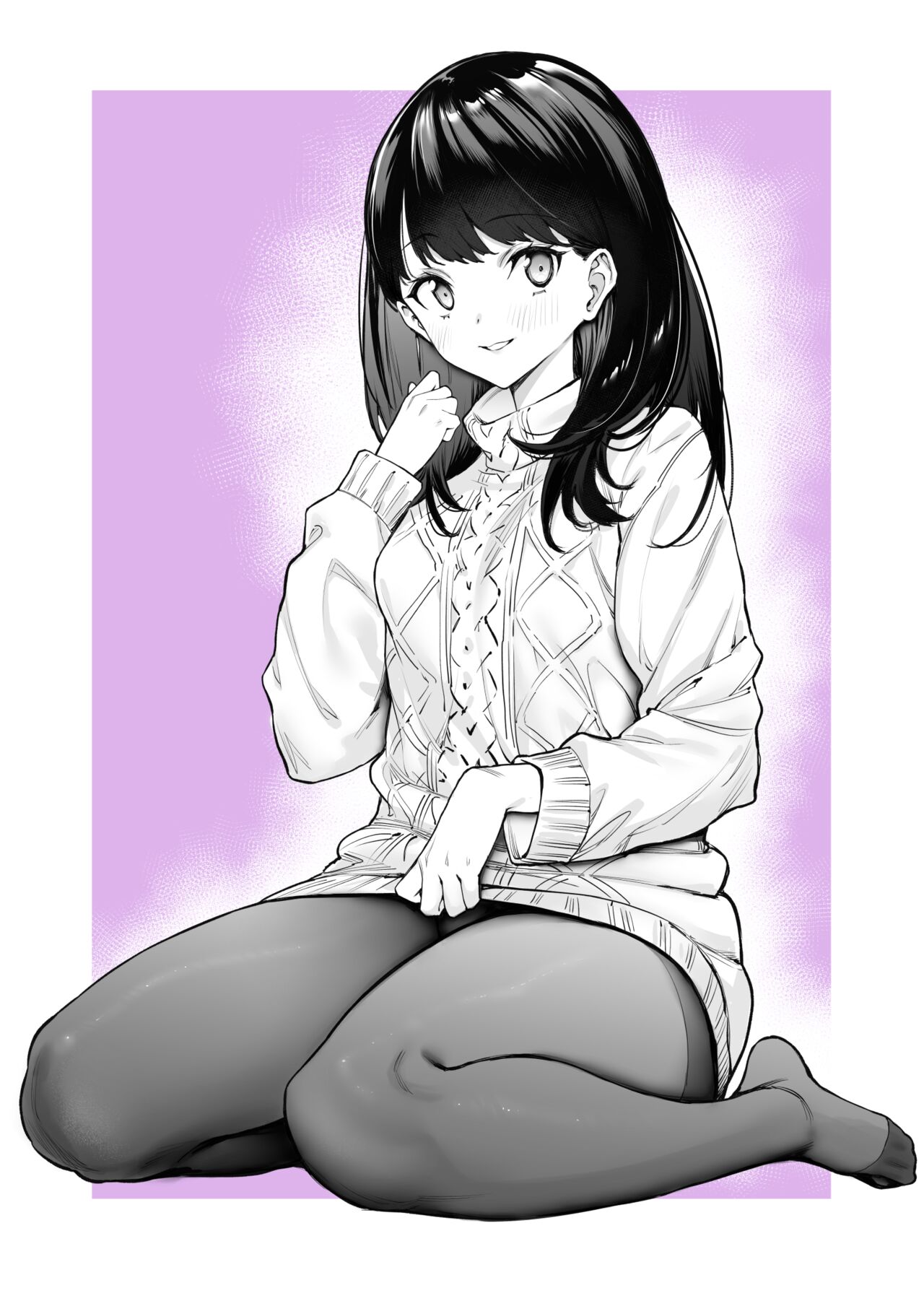 Kuro Tights Rikka Rakugaki バージョン page 2 full
