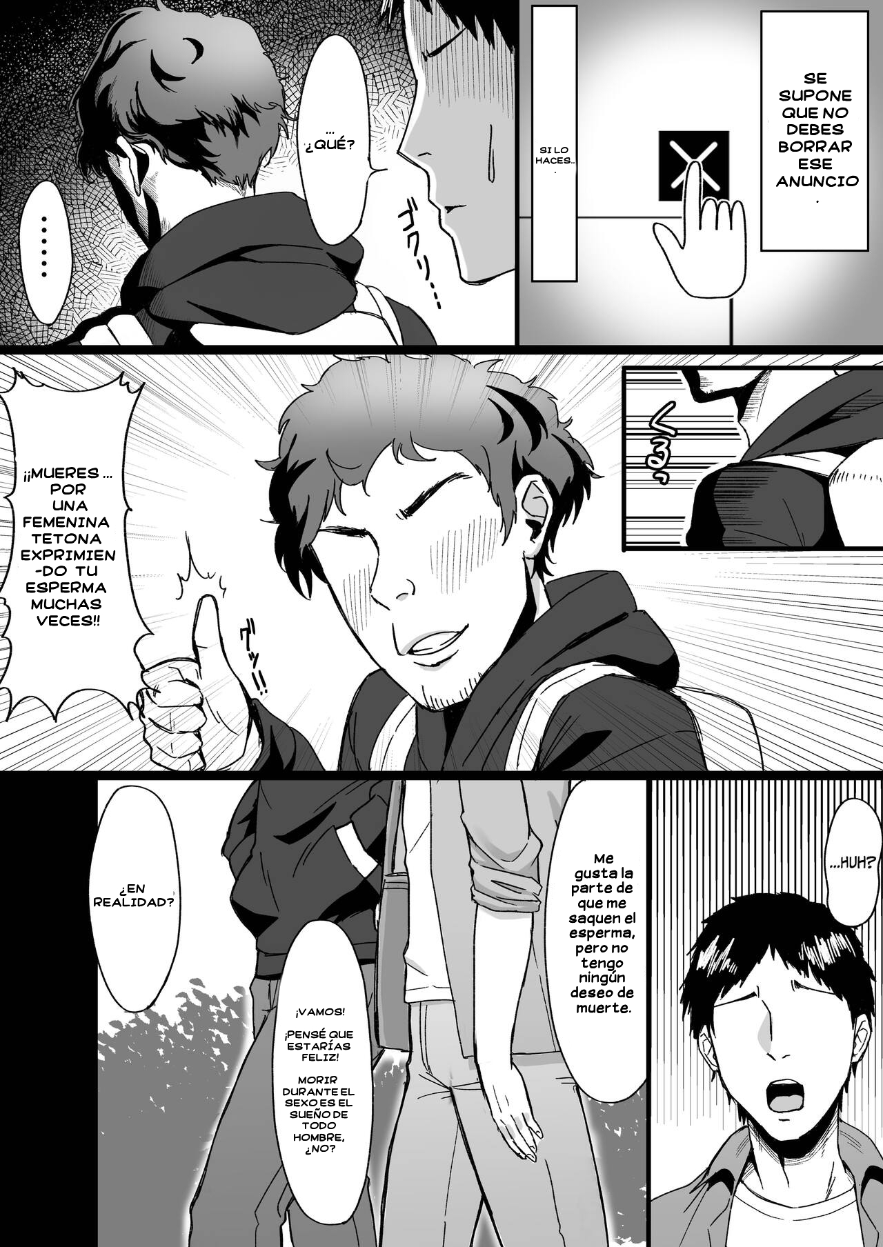 Shiroi Heya ~Mukanjou Bakunyuu Yuurei ni Shinu made Shiboritorareru~ | Una Chica Fantasma Me Visita page 4 full