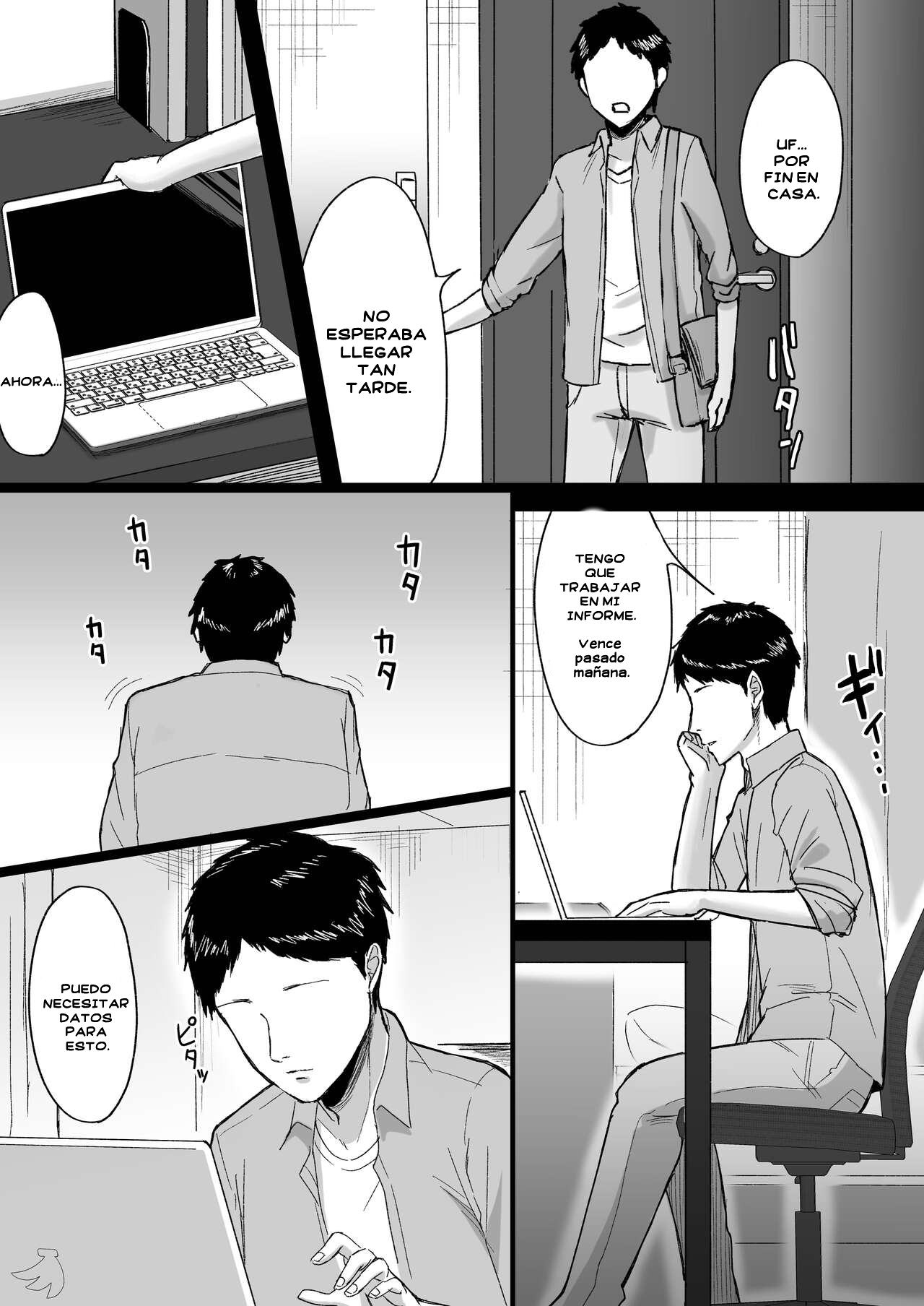 Shiroi Heya ~Mukanjou Bakunyuu Yuurei ni Shinu made Shiboritorareru~ | Una Chica Fantasma Me Visita page 5 full