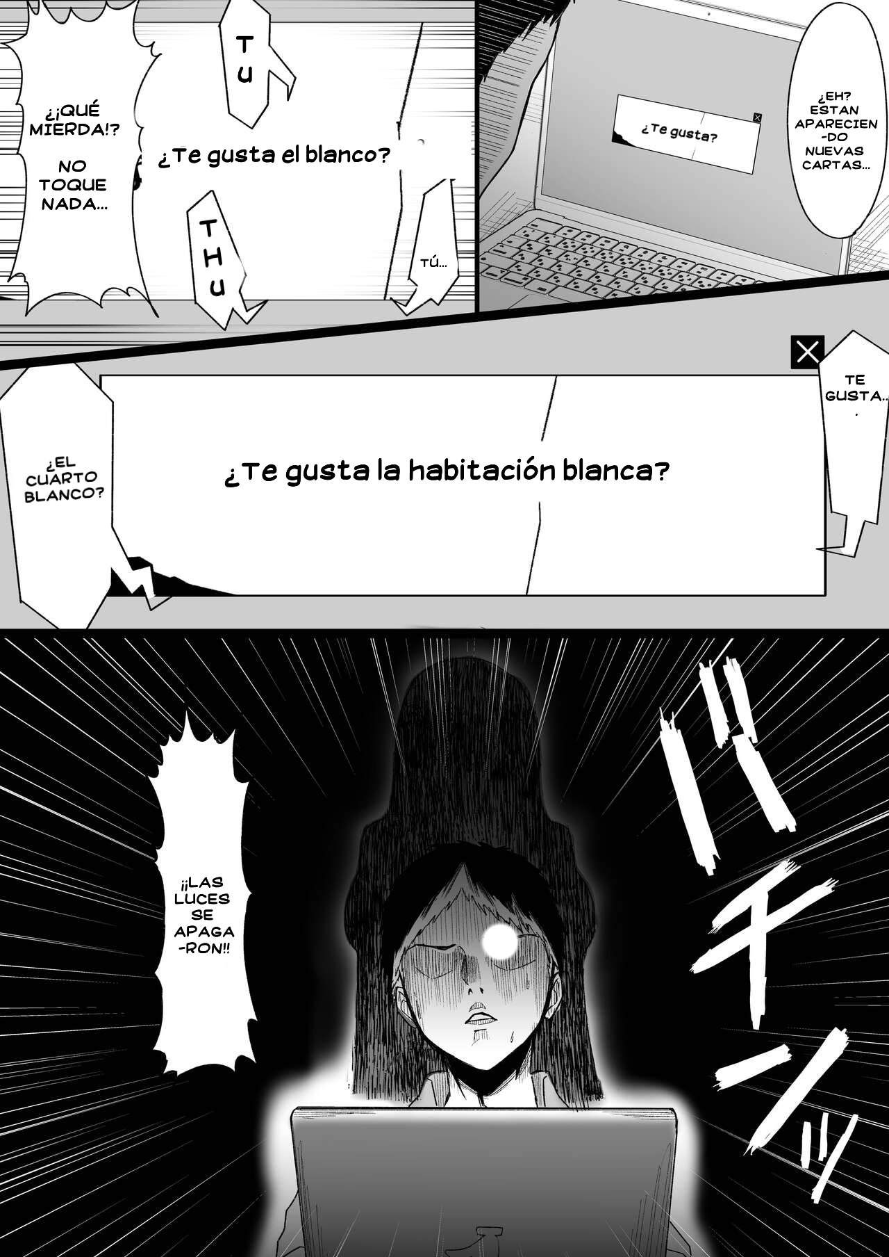 Shiroi Heya ~Mukanjou Bakunyuu Yuurei ni Shinu made Shiboritorareru~ | Una Chica Fantasma Me Visita page 8 full