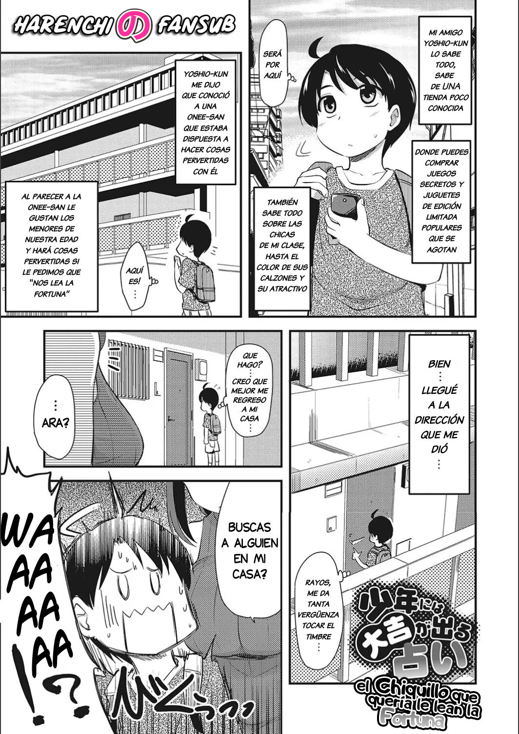 Shounen ni wa Daikichi ga deru Uranai page 1 full