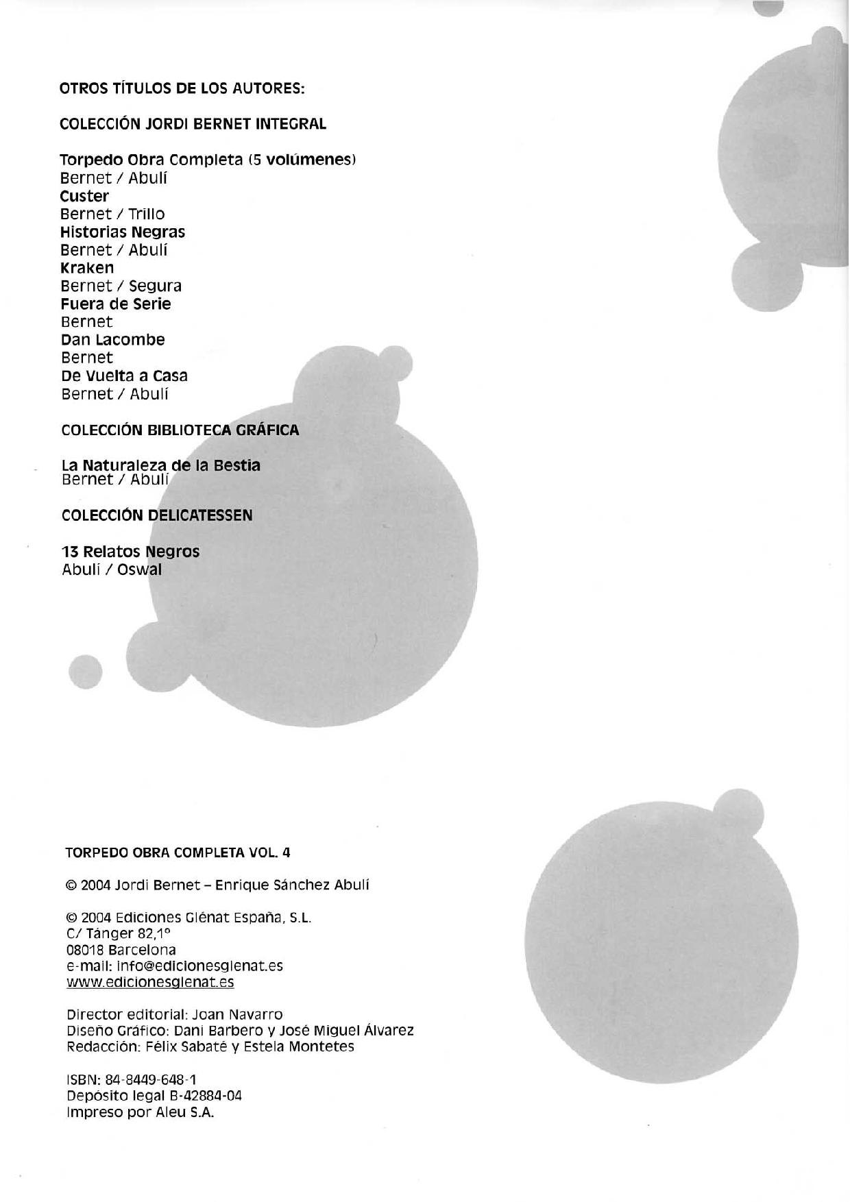 Torpedo - Obra Completa #4 page 3 full