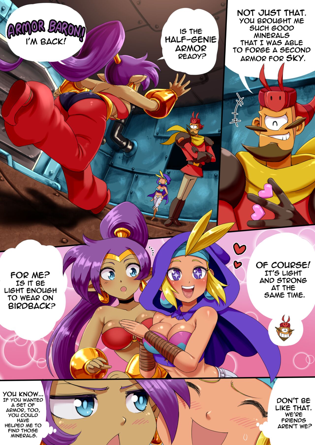 Shantae Armor page 1 full