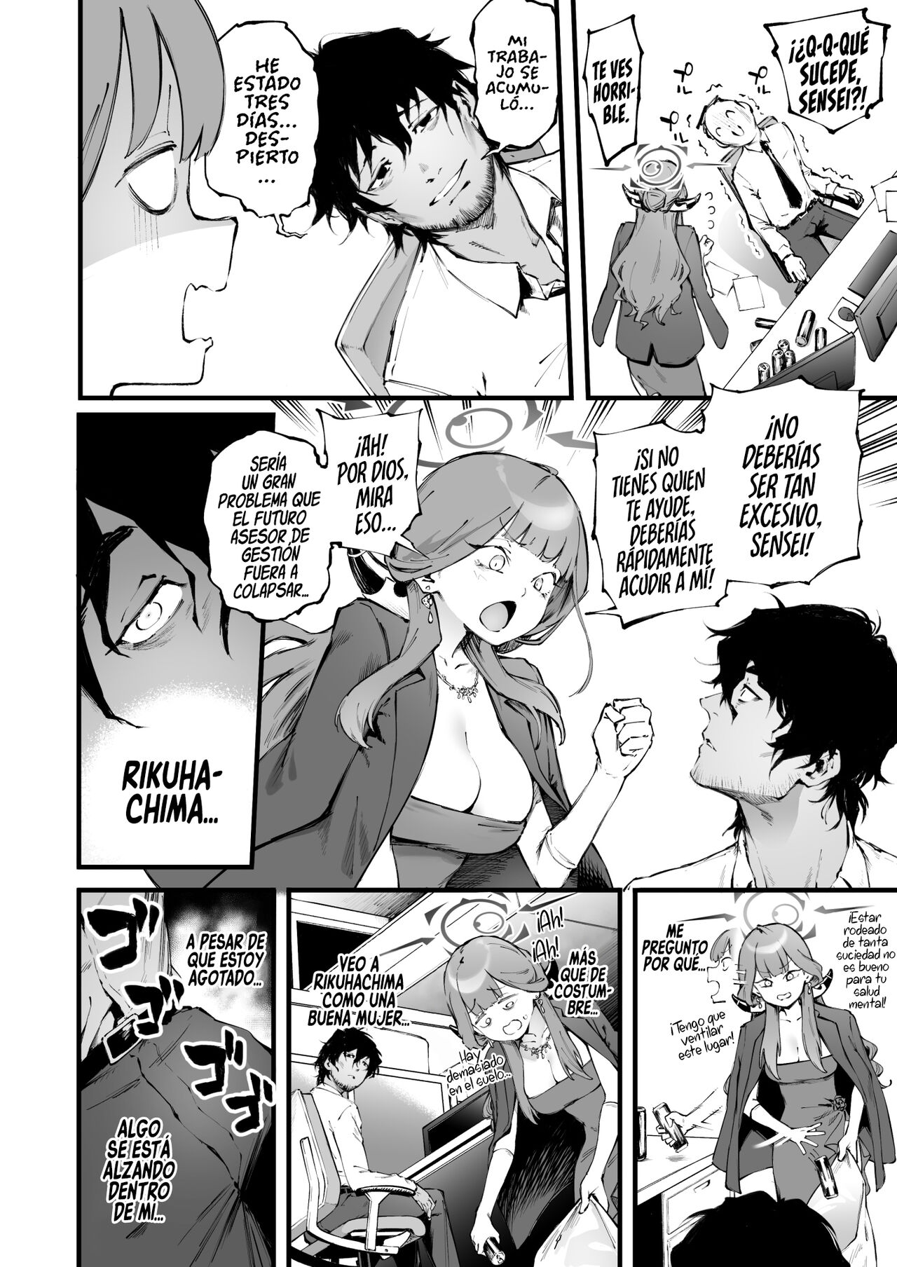 Suki da yo Rikuhachima | Te Amo, Rikuhachima page 9 full