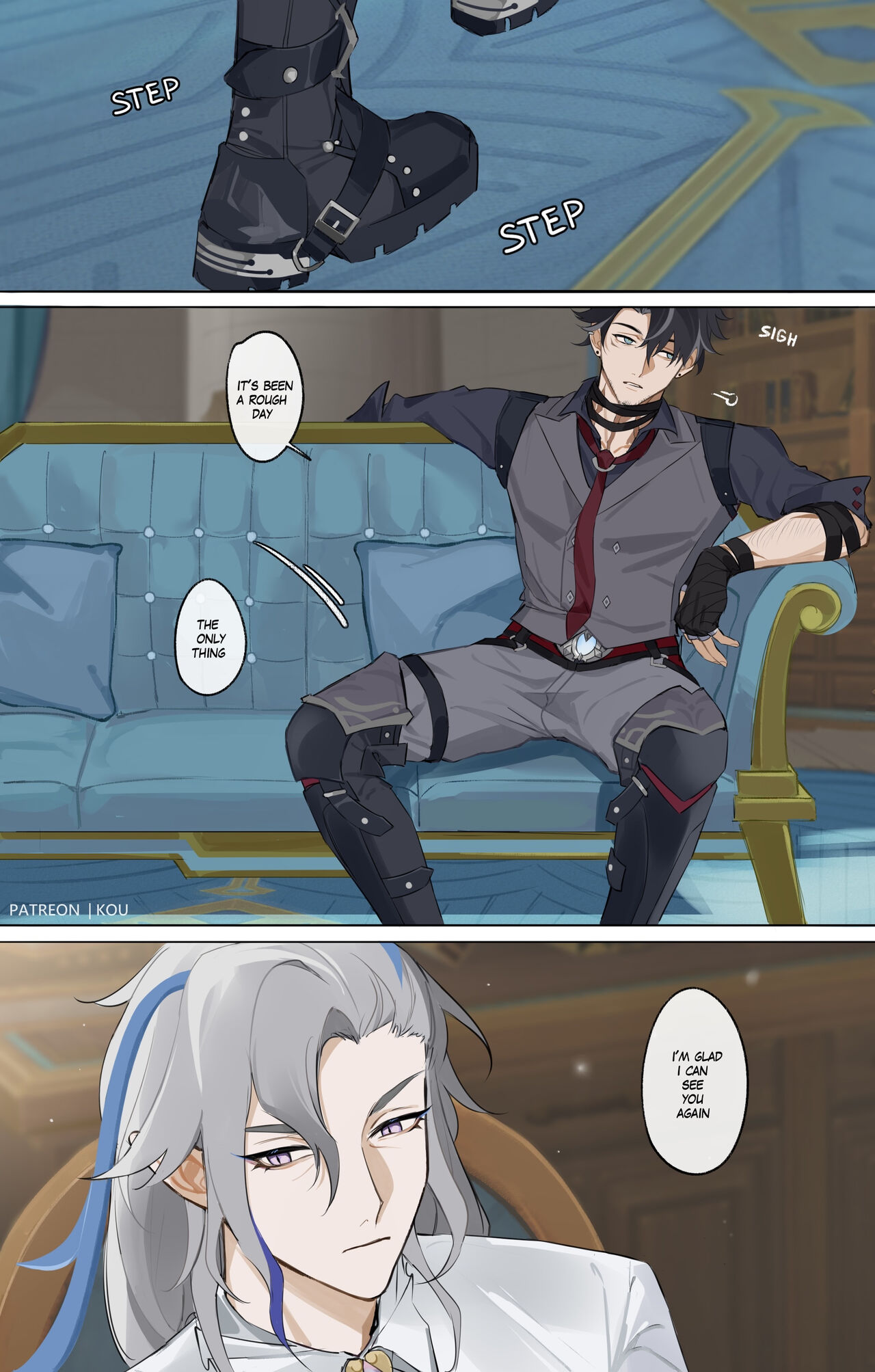 Wriothesley x Neuvillette page 6 full