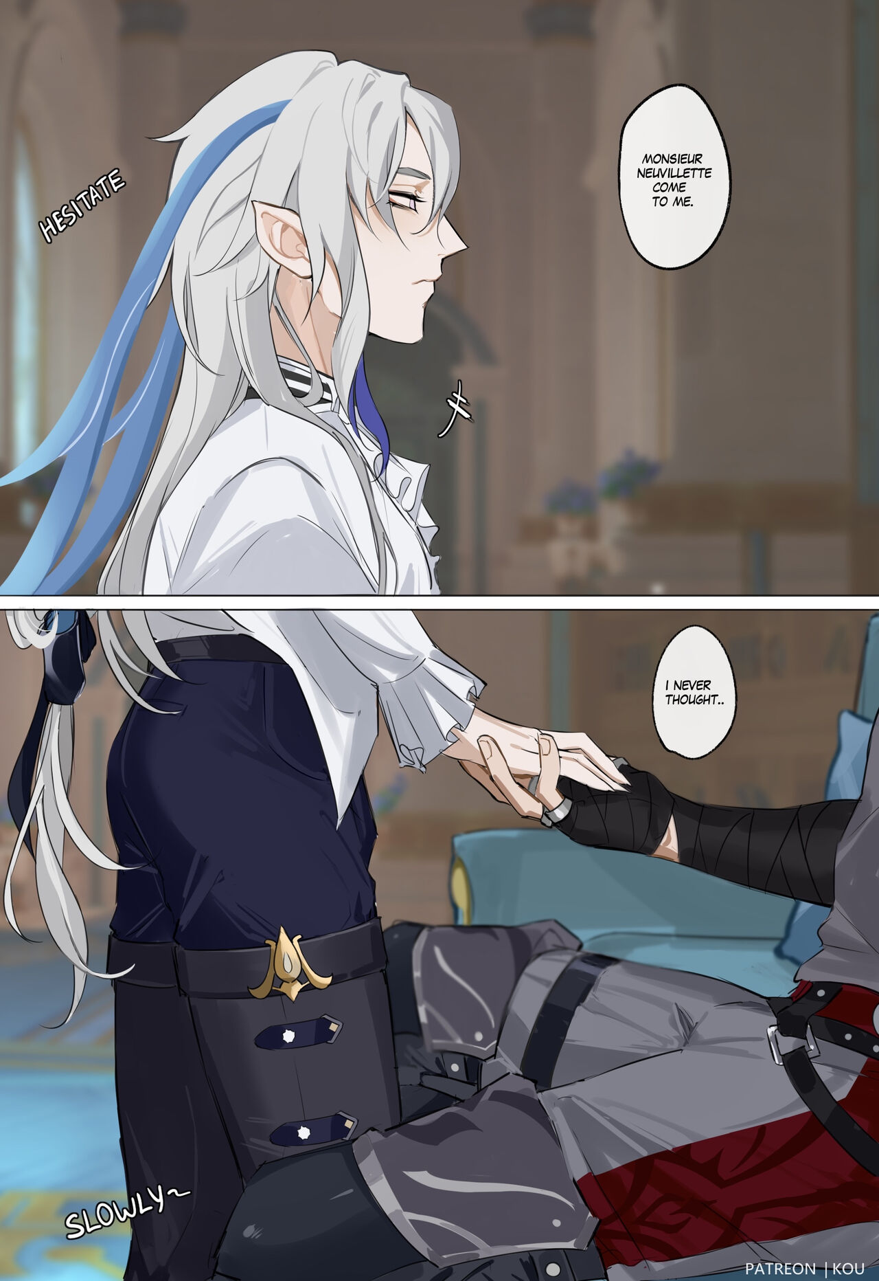 Wriothesley x Neuvillette page 8 full