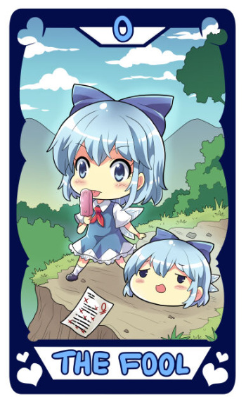 Touhou Tarot Cards cover
