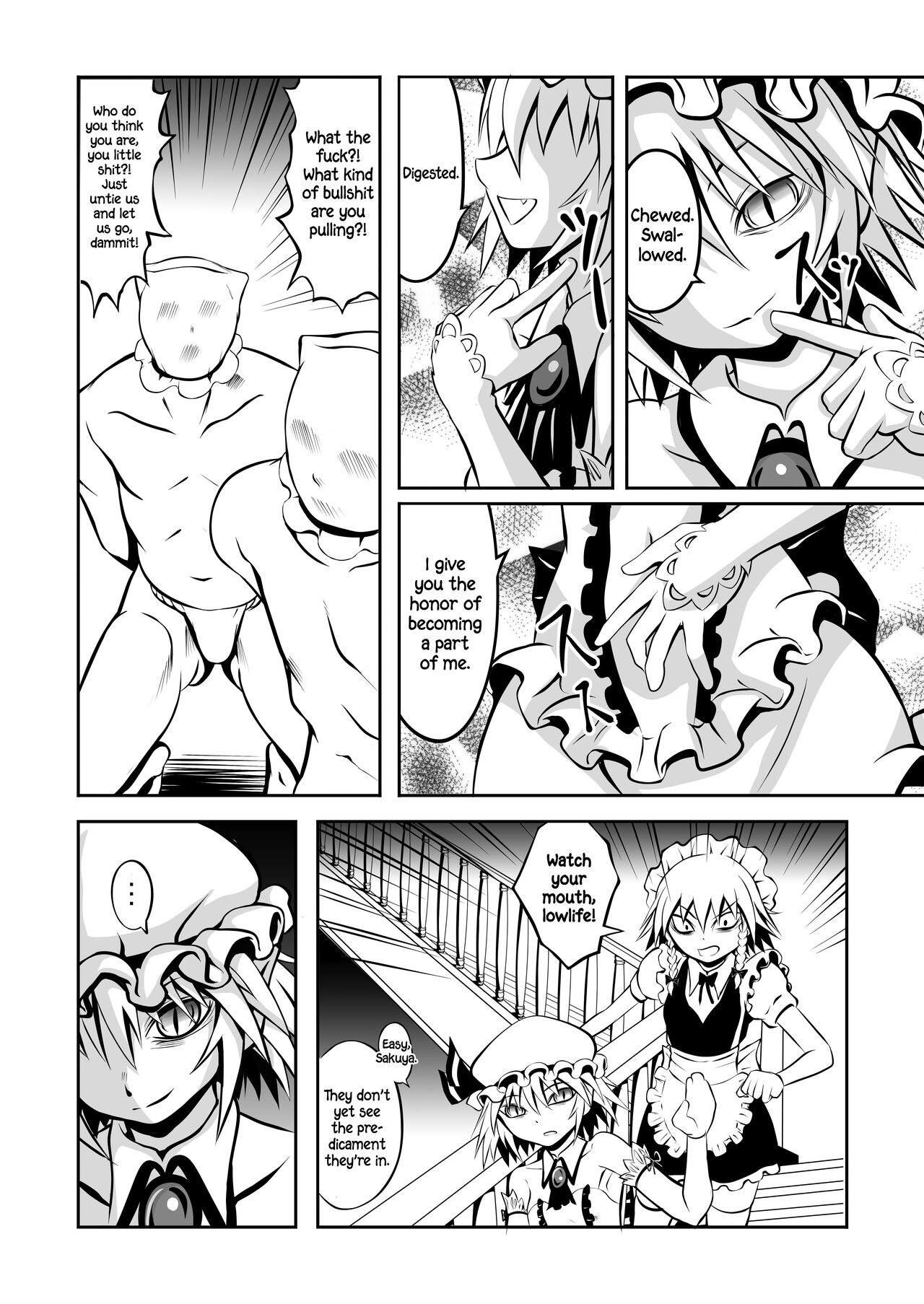 Shu to majiwaritakuba kurenai to kase -If you want to commune with vermilion, turn into crimson. page 4 full