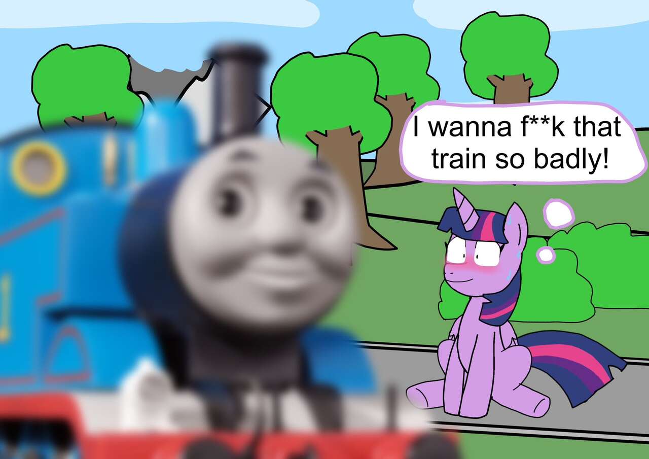 Thomas The Wank Engine Cucks The Bronydom page 1 full