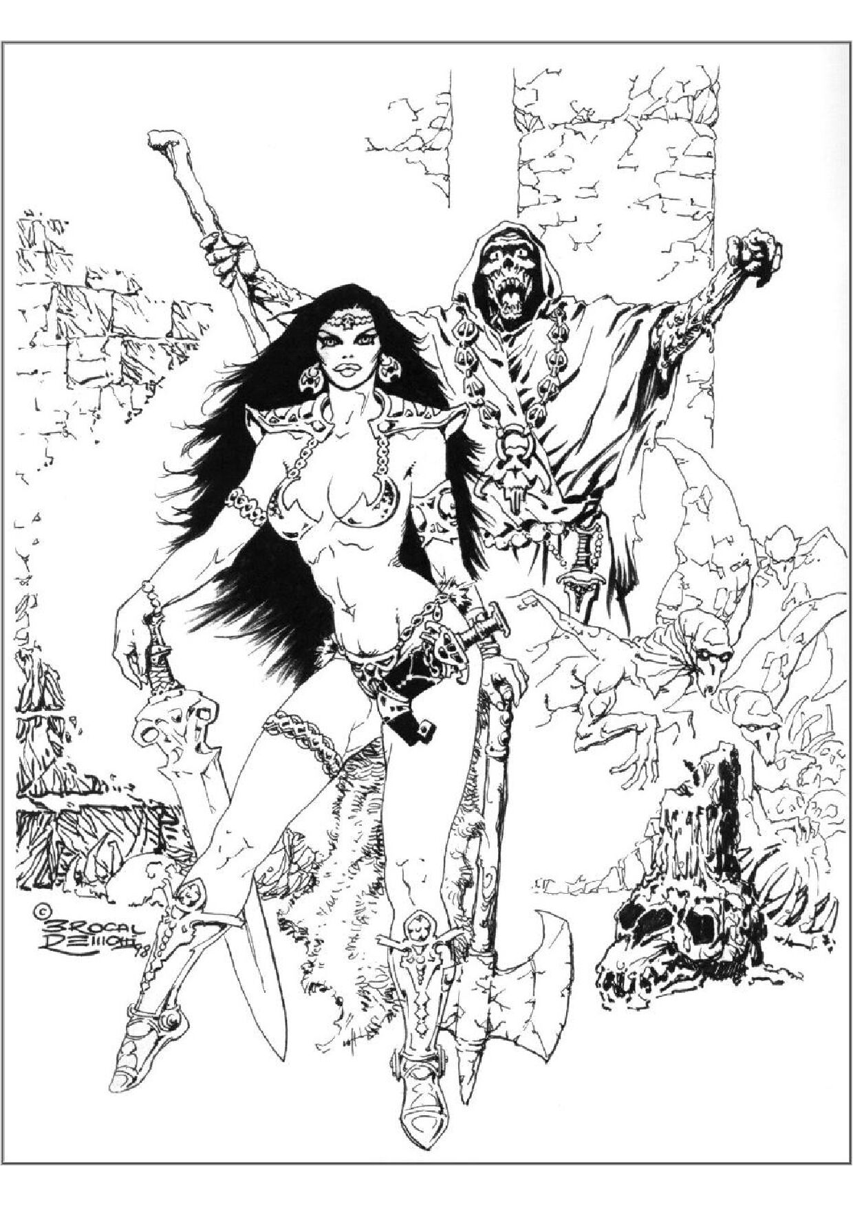 Battle Ax - The Savage Art Of Brocal Remohi page 2 full