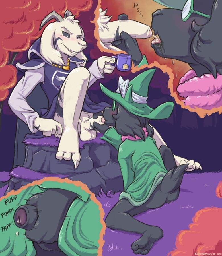 Undertale/Deltarune's Golden Shower page 5 full