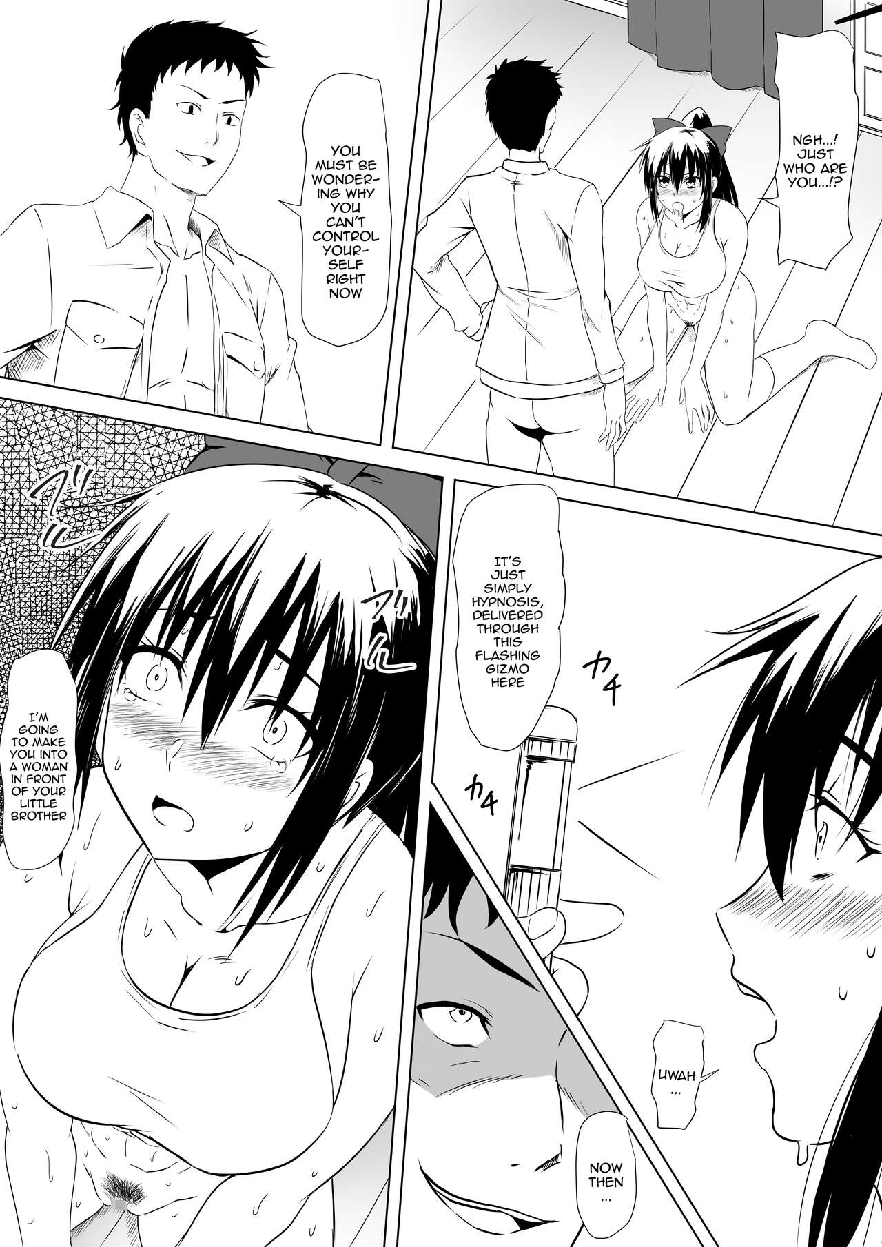 Budoukei Oyako o Saimin de Okasu | Raping A Martial Artist Girl Using Hypnosis page 10 full