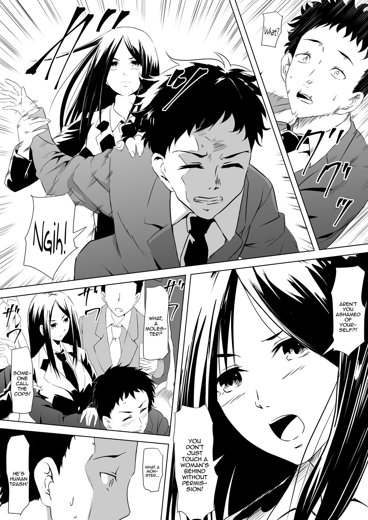Budoukei Oyako o Saimin de Okasu | Raping A Martial Artist Girl Using Hypnosis page 3 full