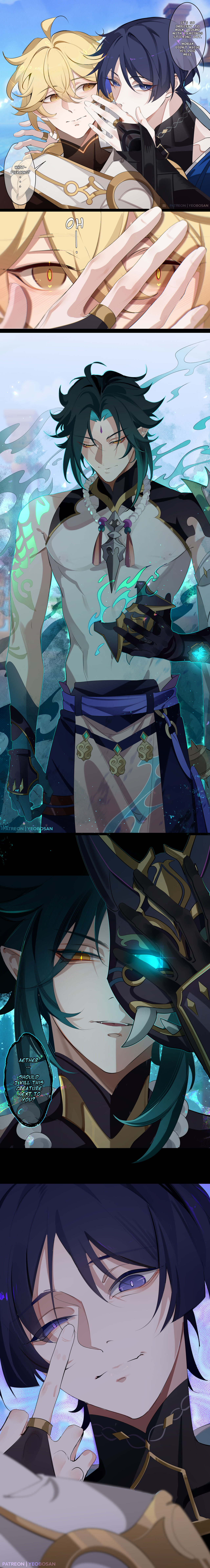 Aether &amp; Xiao &amp; Wanderer page 5 full