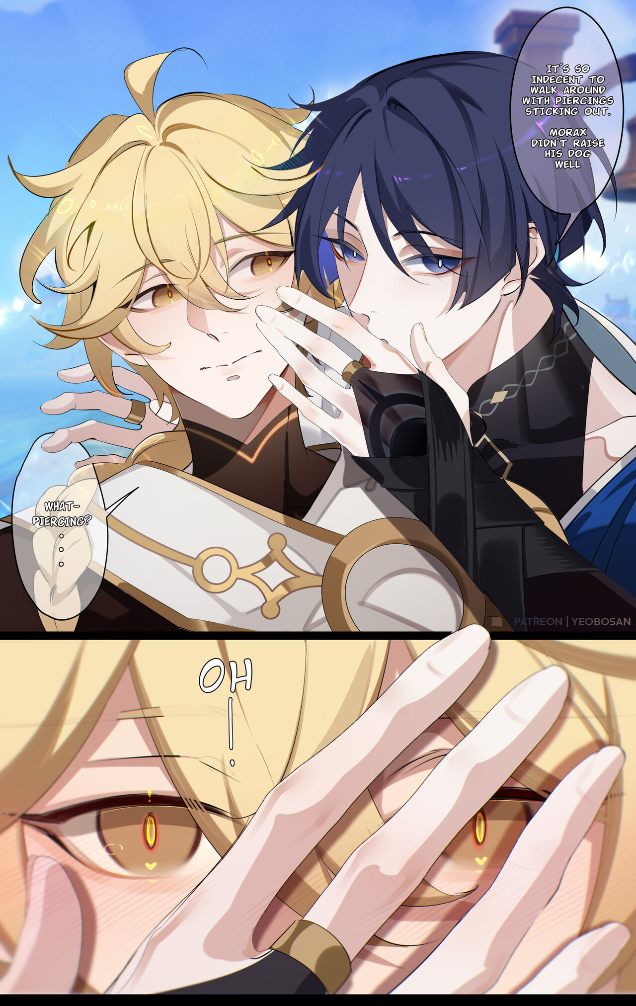 Aether &amp; Xiao &amp; Wanderer page 6 full