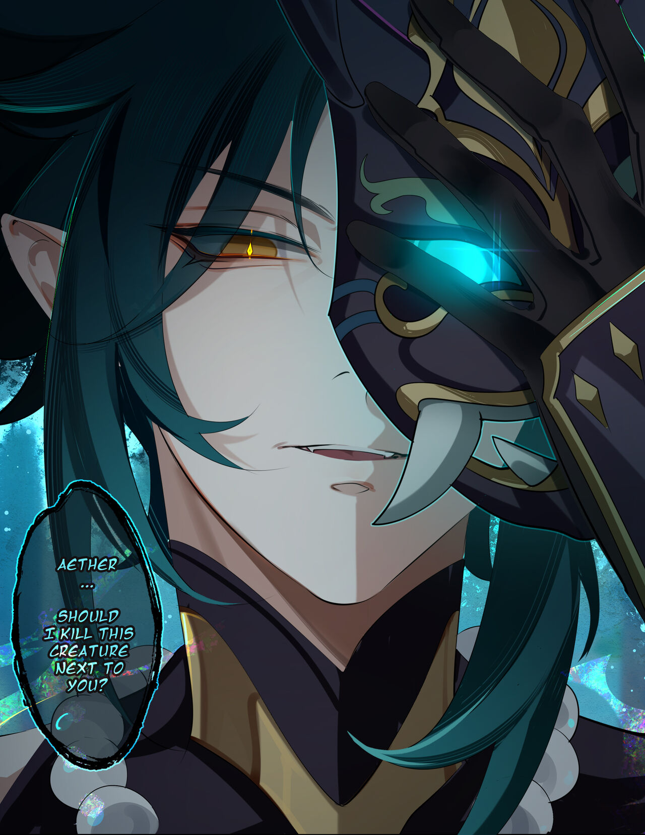 Aether &amp; Xiao &amp; Wanderer page 8 full