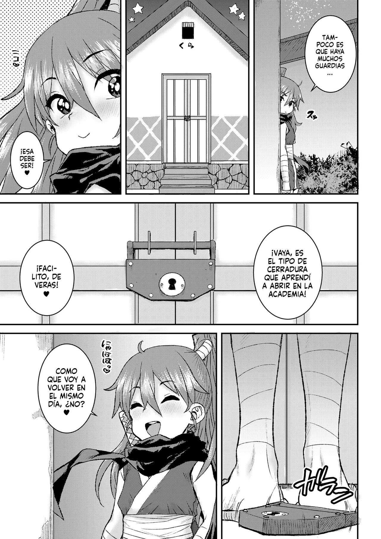 Mesugaki Ninja Ema-chan | La Ninja Niñata, Ema-chan page 7 full
