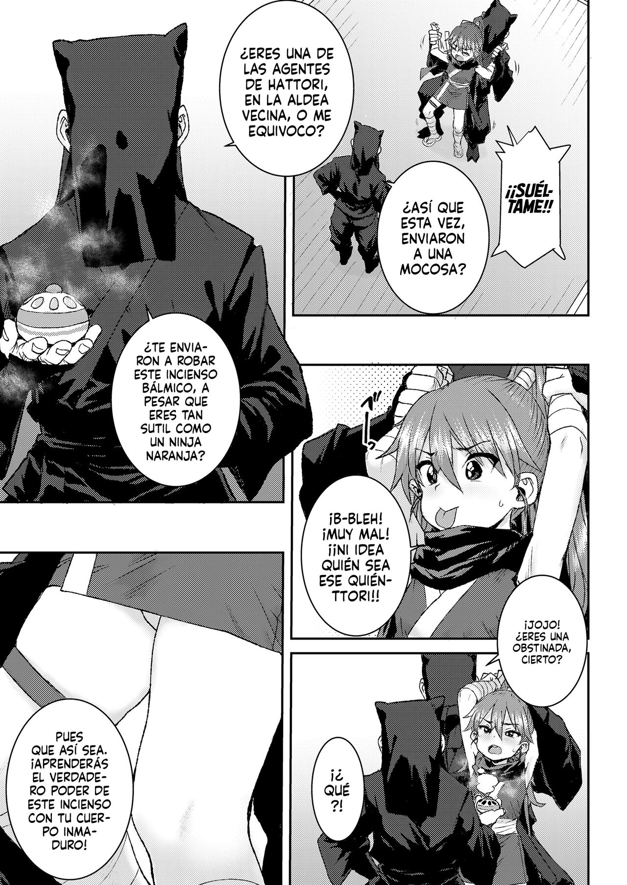 Mesugaki Ninja Ema-chan | La Ninja Niñata, Ema-chan page 9 full